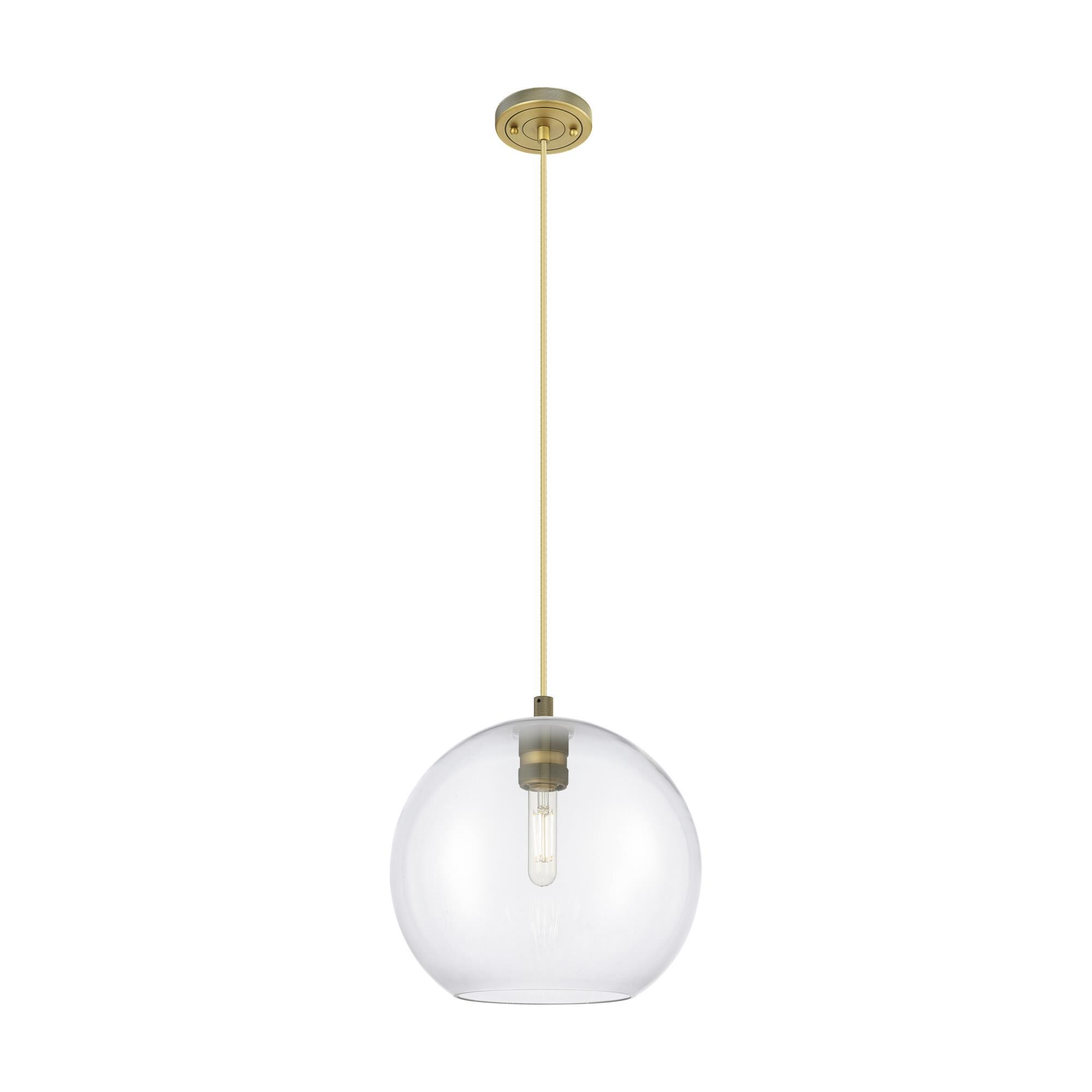 Shown in Brushed Brass finish