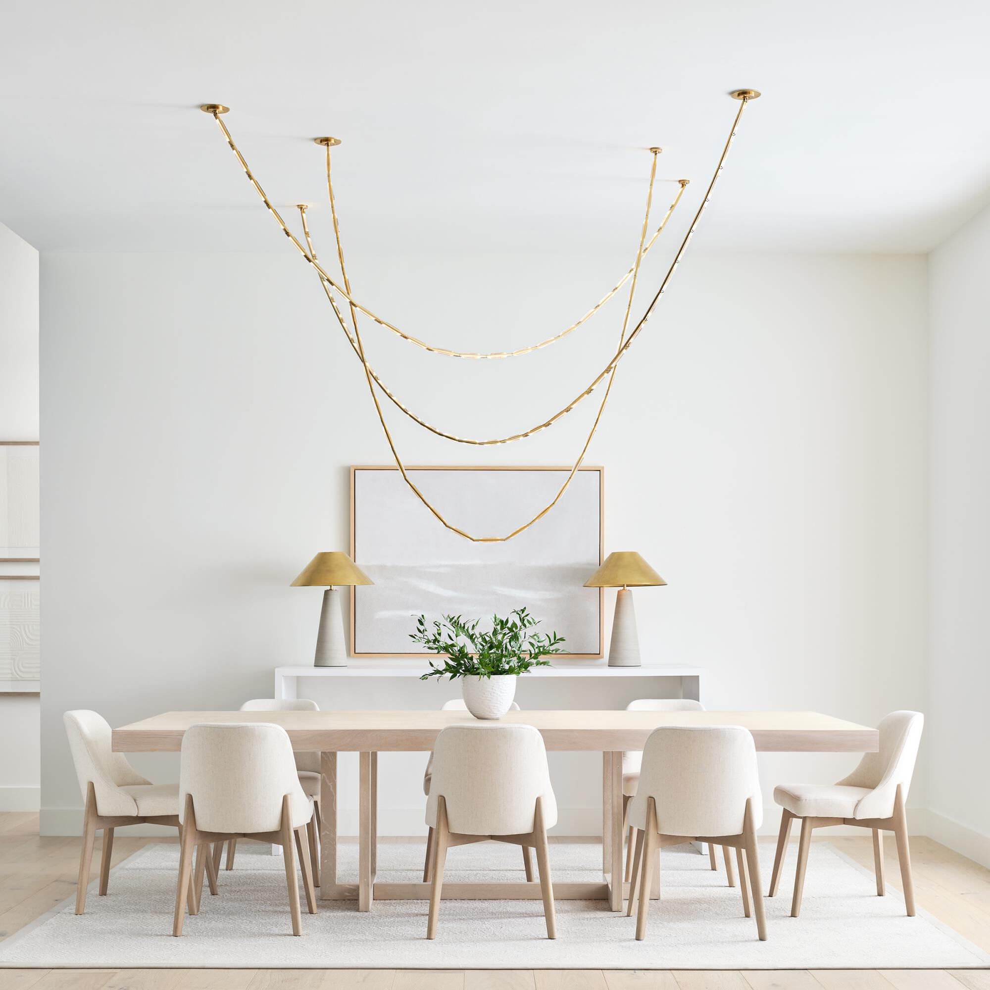 Sean Lavin Catena 122 Inch Chandelier by Visual Comfort Modern Collection
