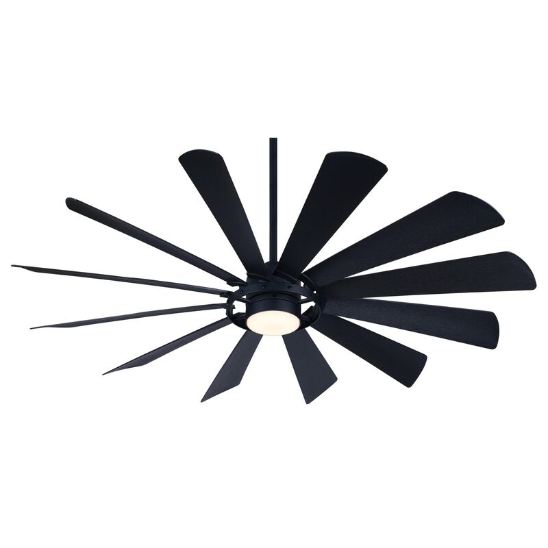 Windmolen 65 Inch Ceiling Fan with Light Kit by Minka Aire