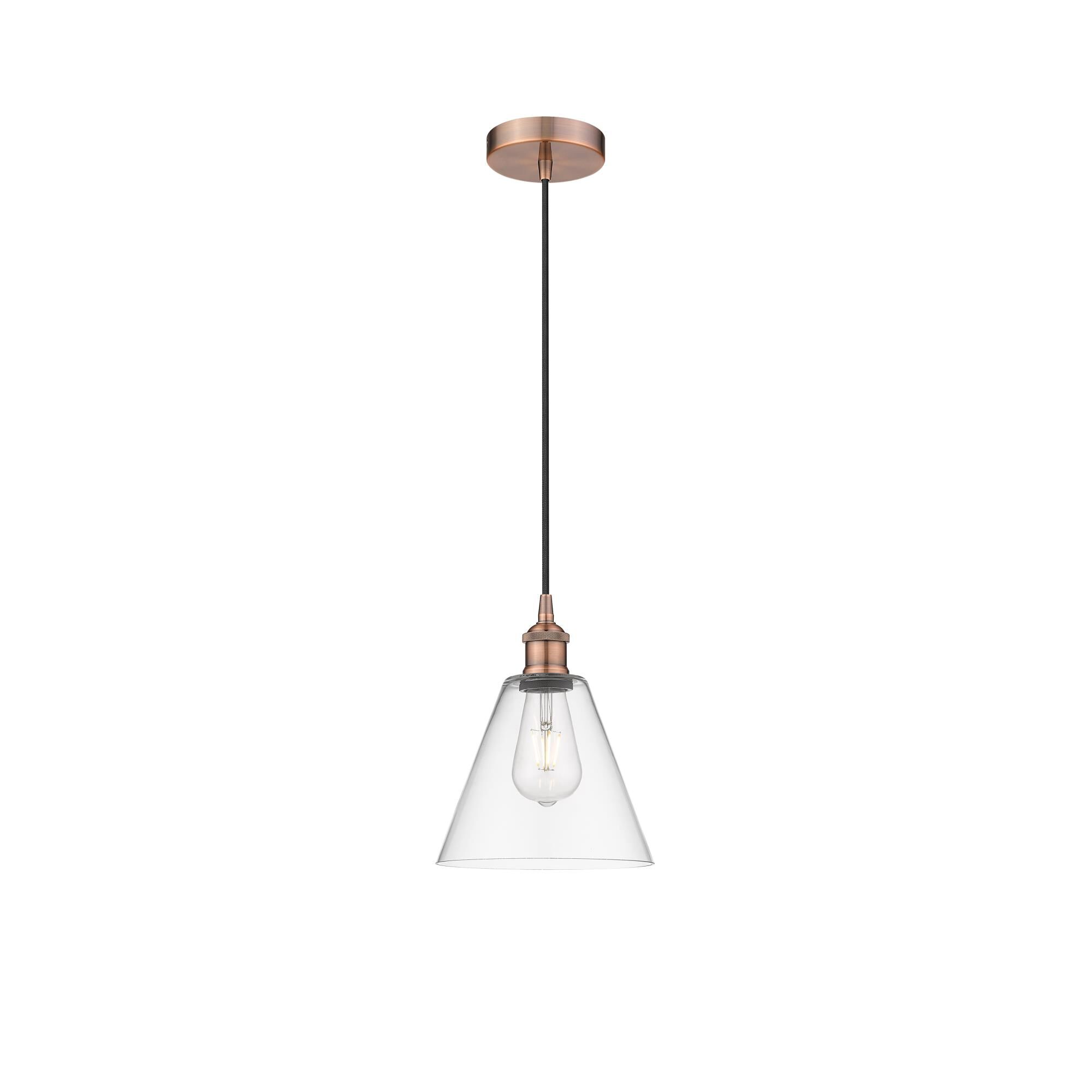 Bruno Marashlian Edison Cone 8 Inch Mini Pendant,