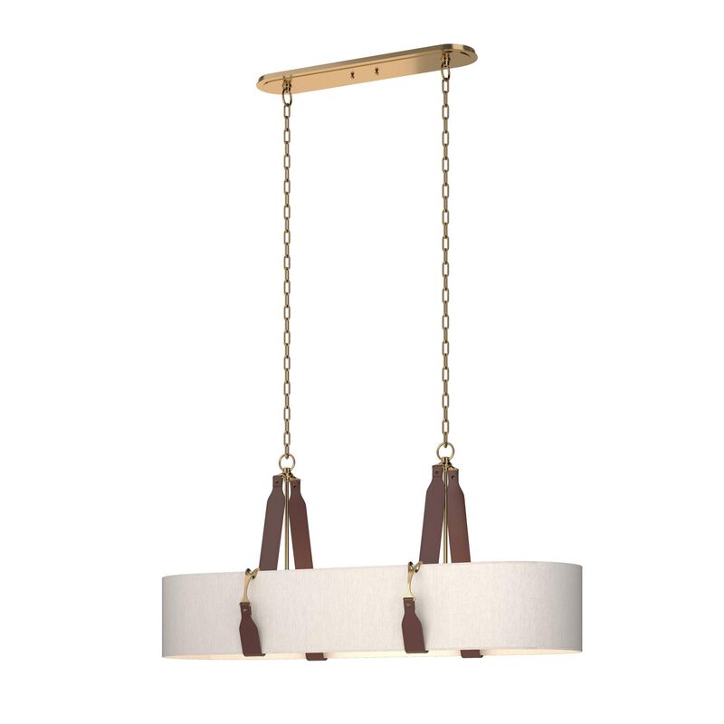 Saratoga Medium Linear Chandelier by Hubbardton Forge