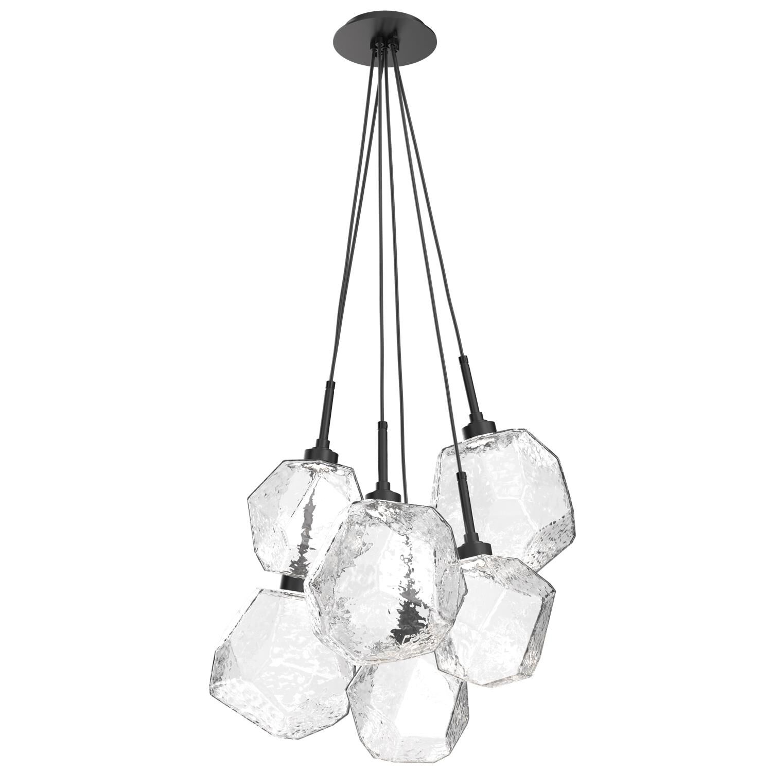 Gem 18 Inch 6 Light LED Multi Light Pendant by Hammerton Studio