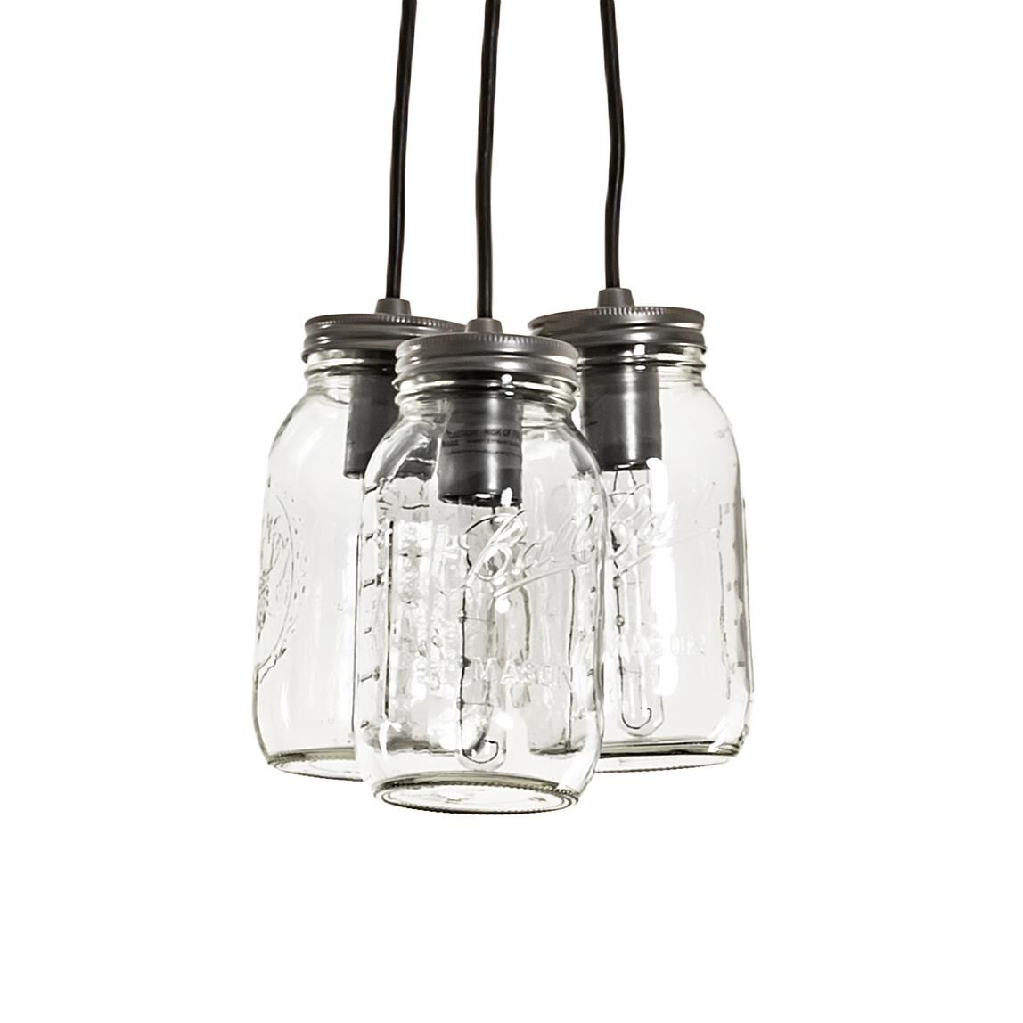 Mason Jar 9 Inch Mini Pendant by Meyda Lighting