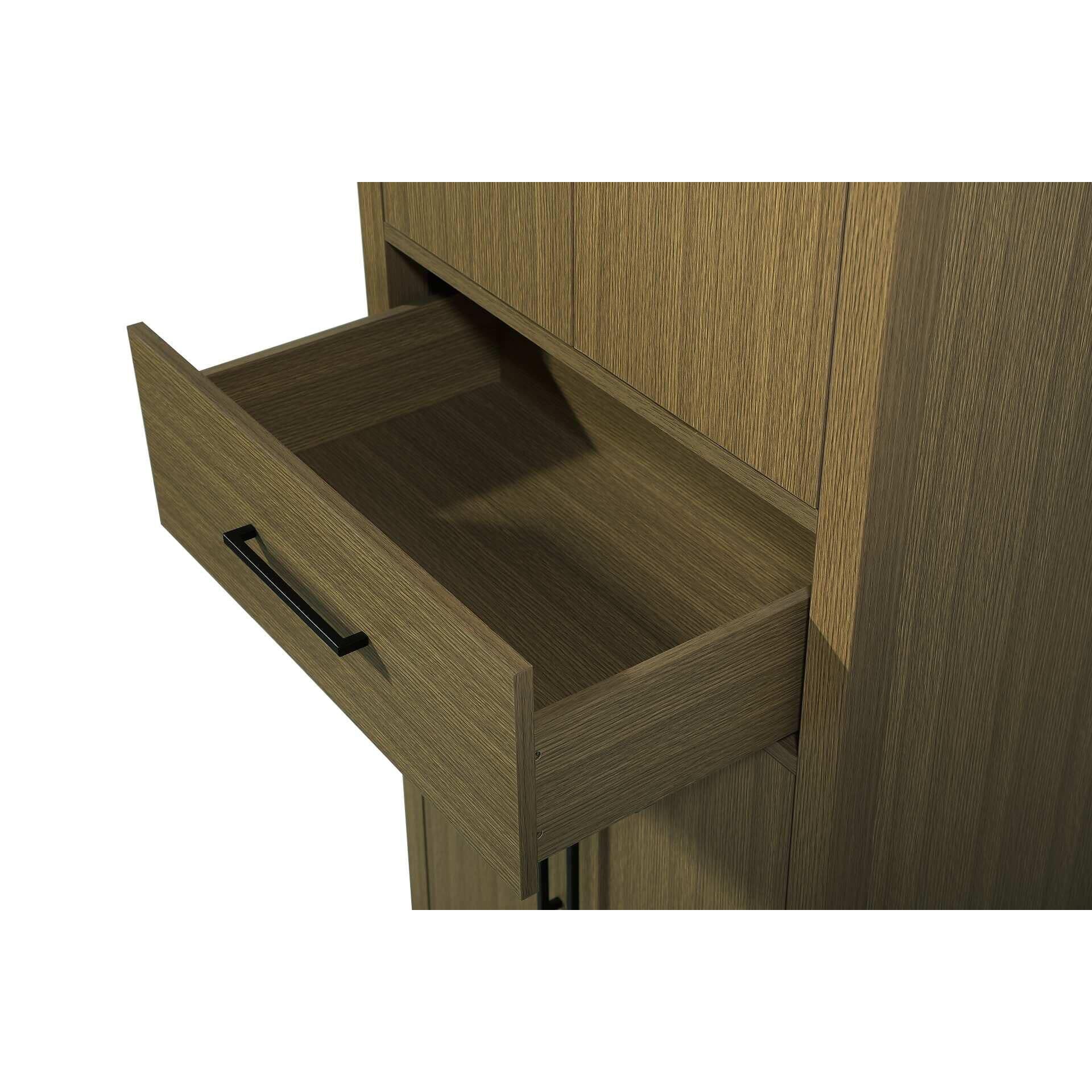 Millie 72 Inch Storage Cabinet by Elegant Decor