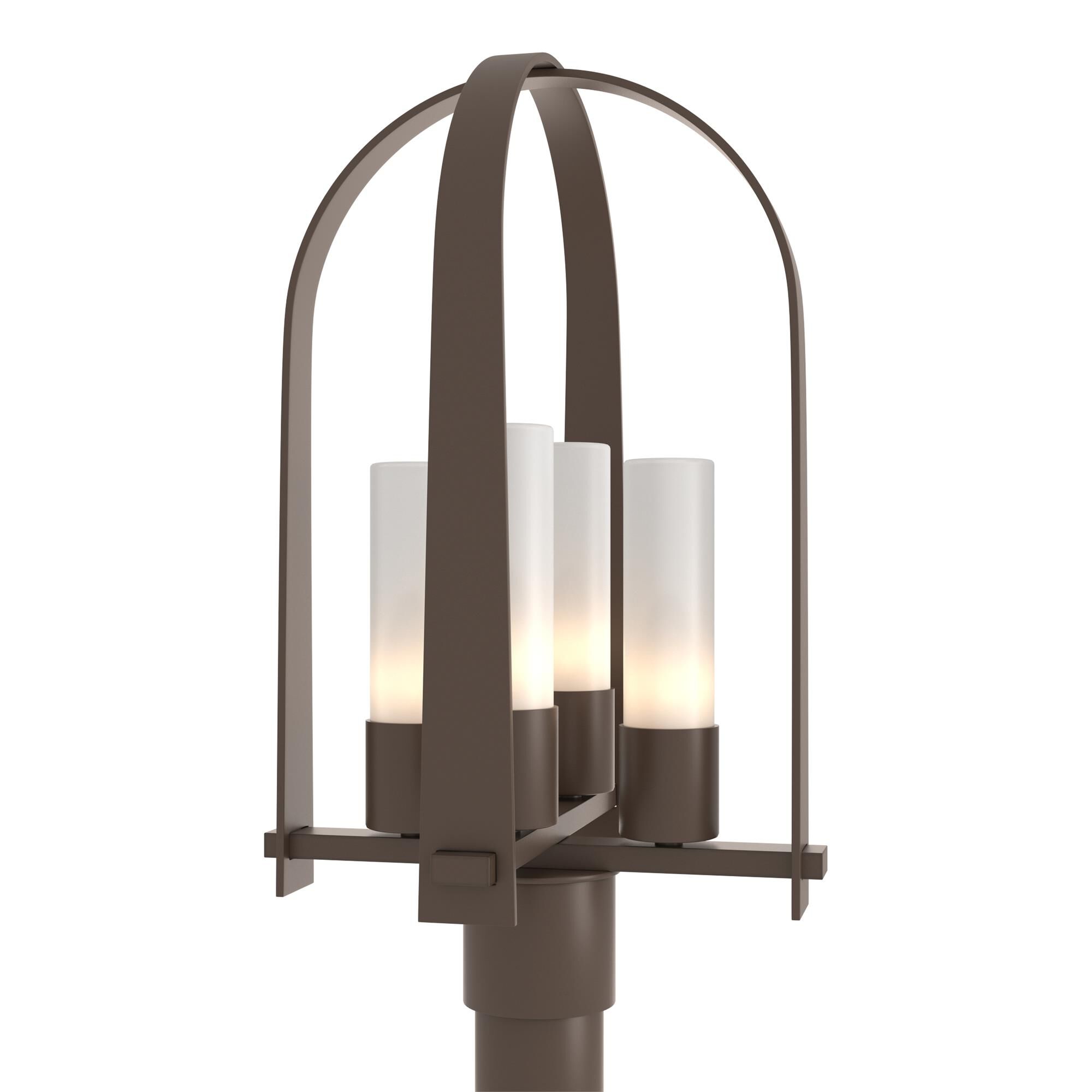 Shown in Coastal Bronze finish and Opal glass