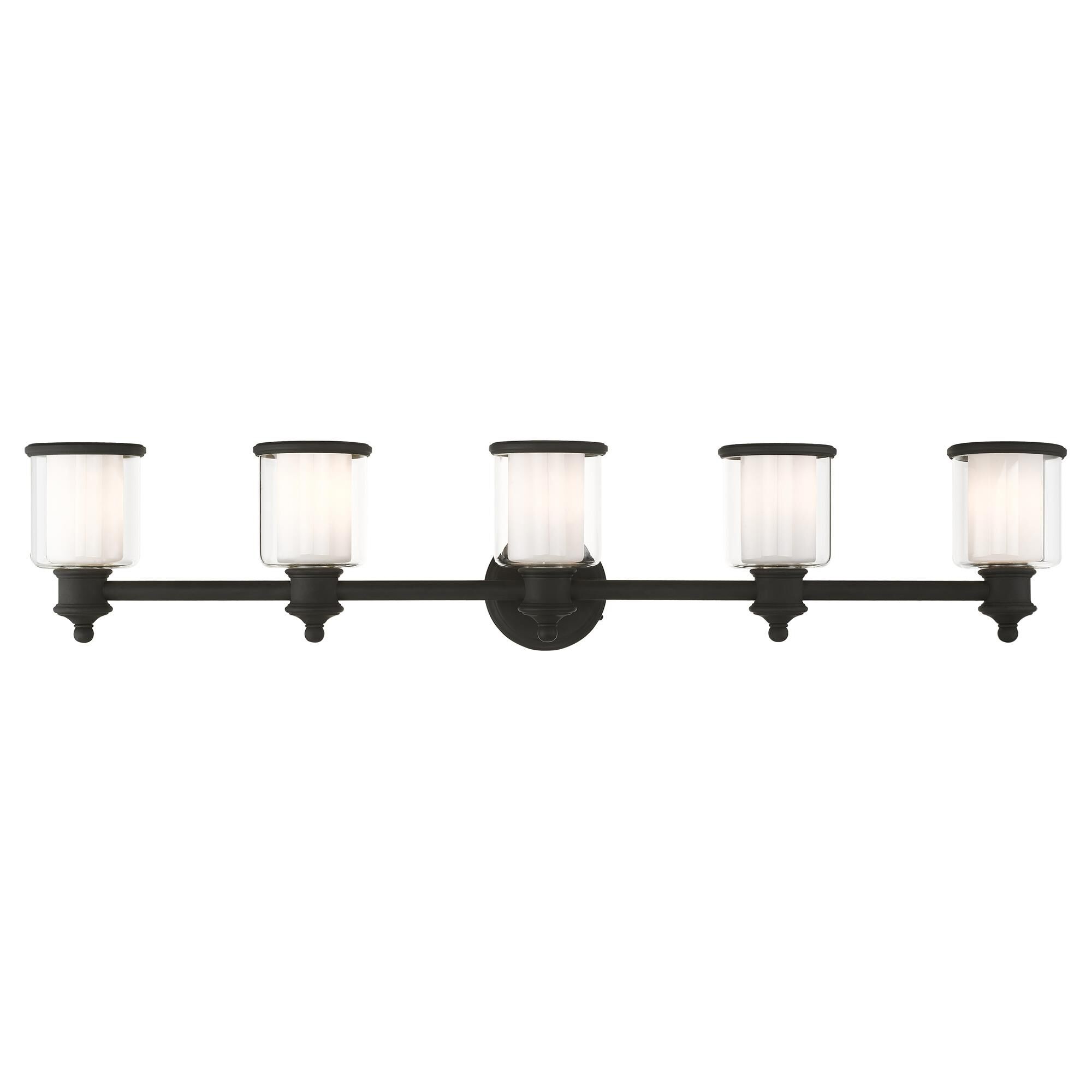 Middlebush 45 Inch 5 Light Bath Vanity Light by Livex Lighting