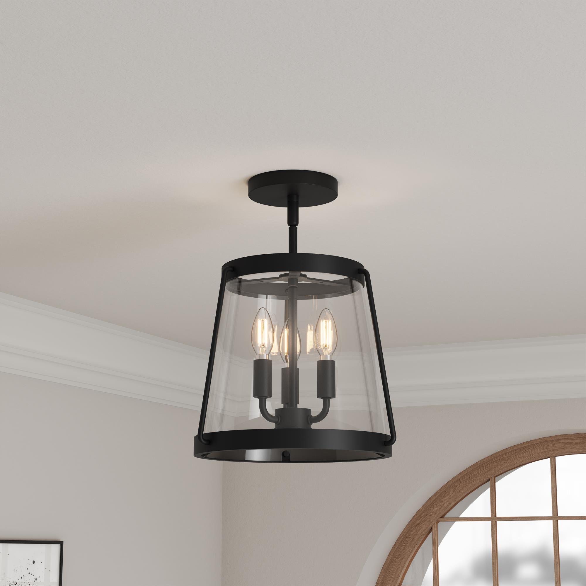 Adabella 12 Inch Semi Flush Mount by Millennium Lighting