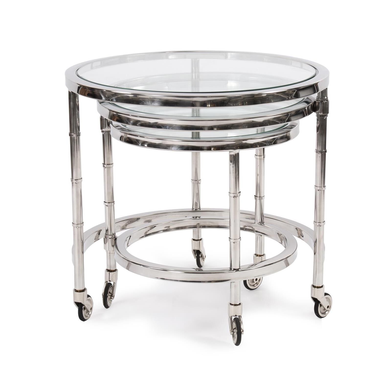 Telescoping Bar Cart by Howard Elliott Collection