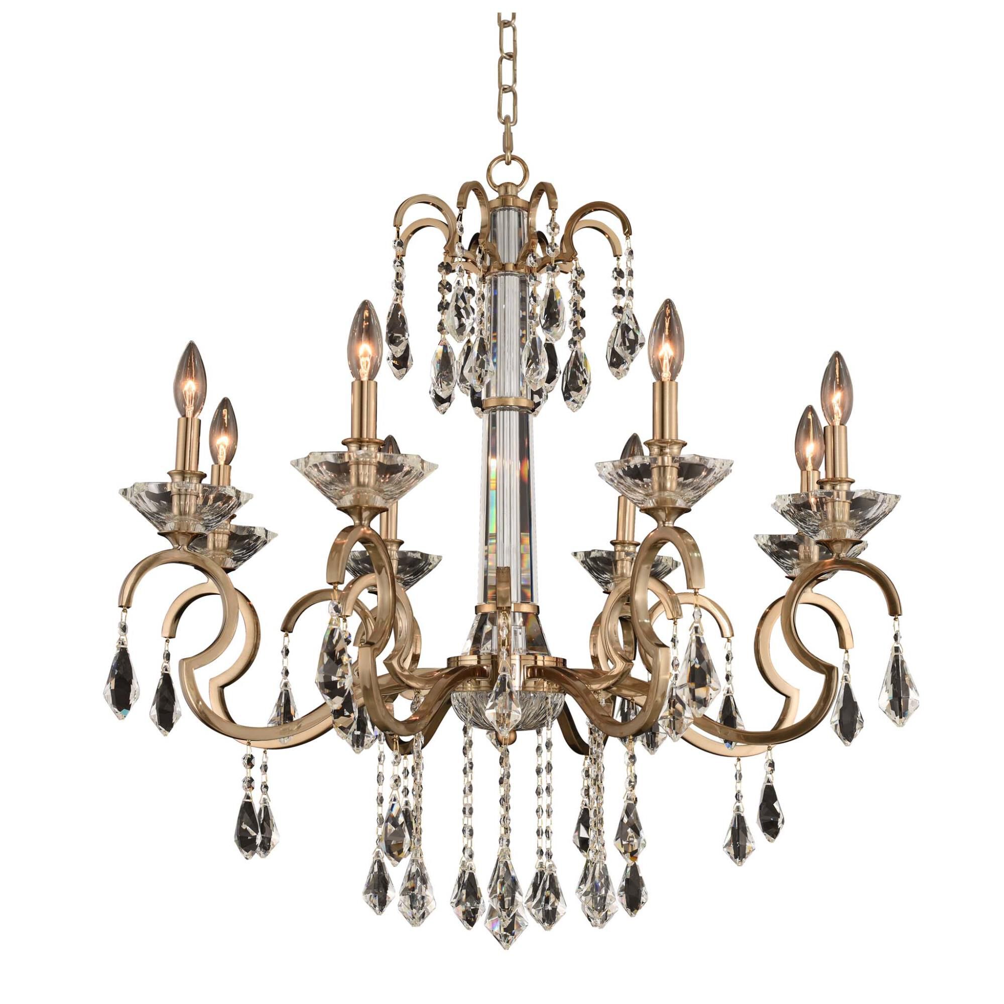 Valencia 32 Inch 8 Light Chandelier by Allegri