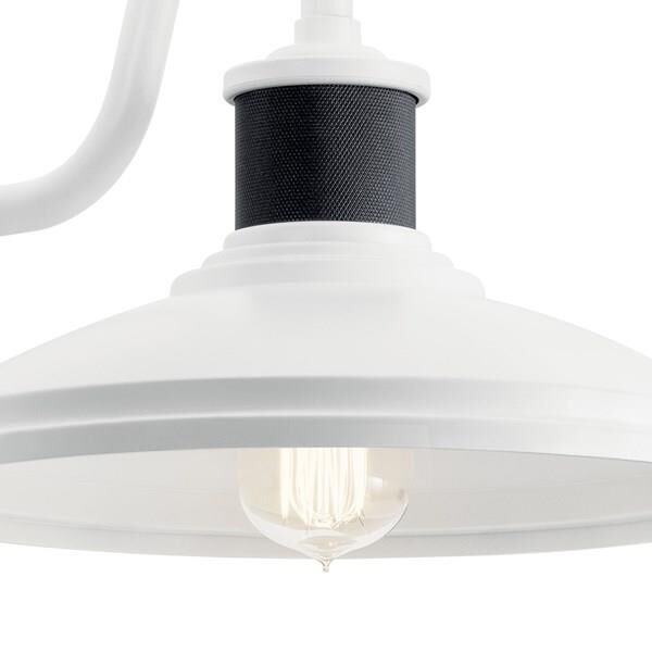 Shown in White finish