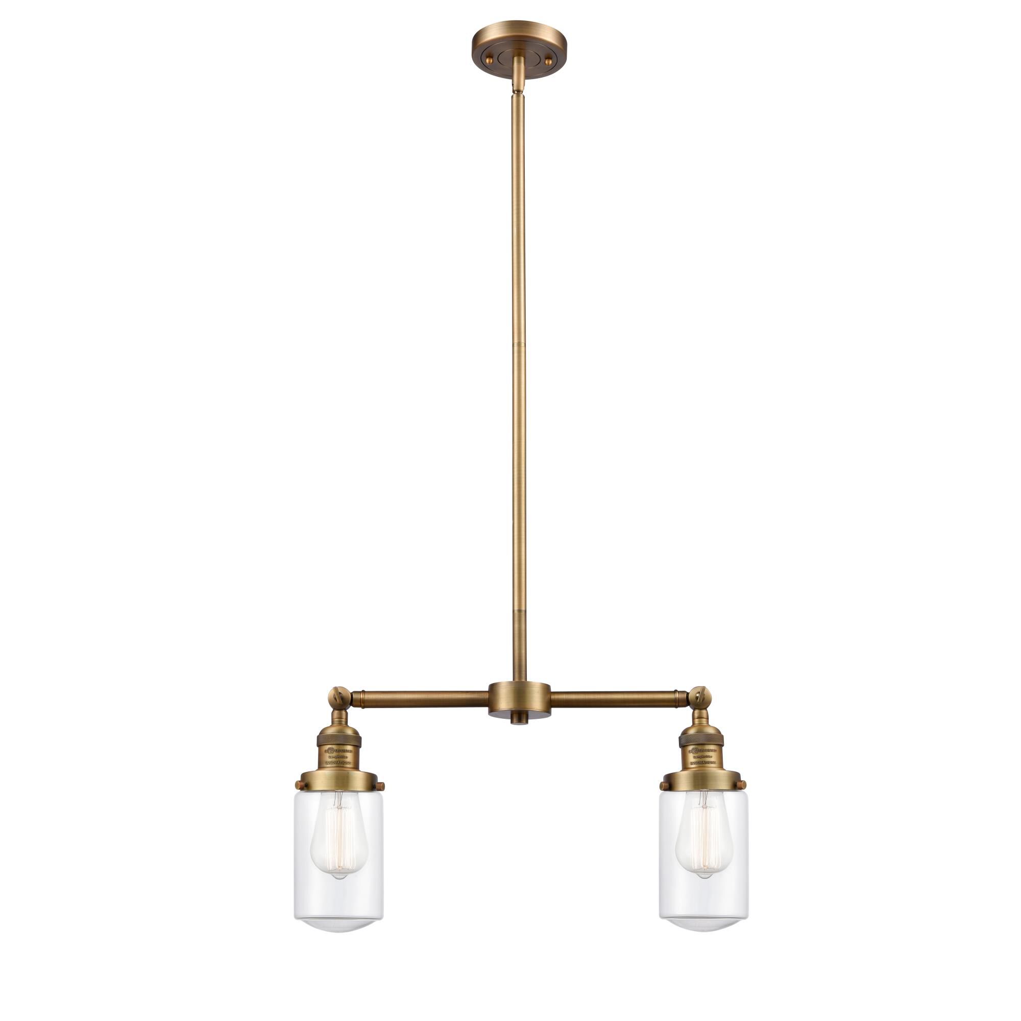 Bruno Marashlian Dover 21 Inch 2 Light Mini Chandelier by Innovations Lighting