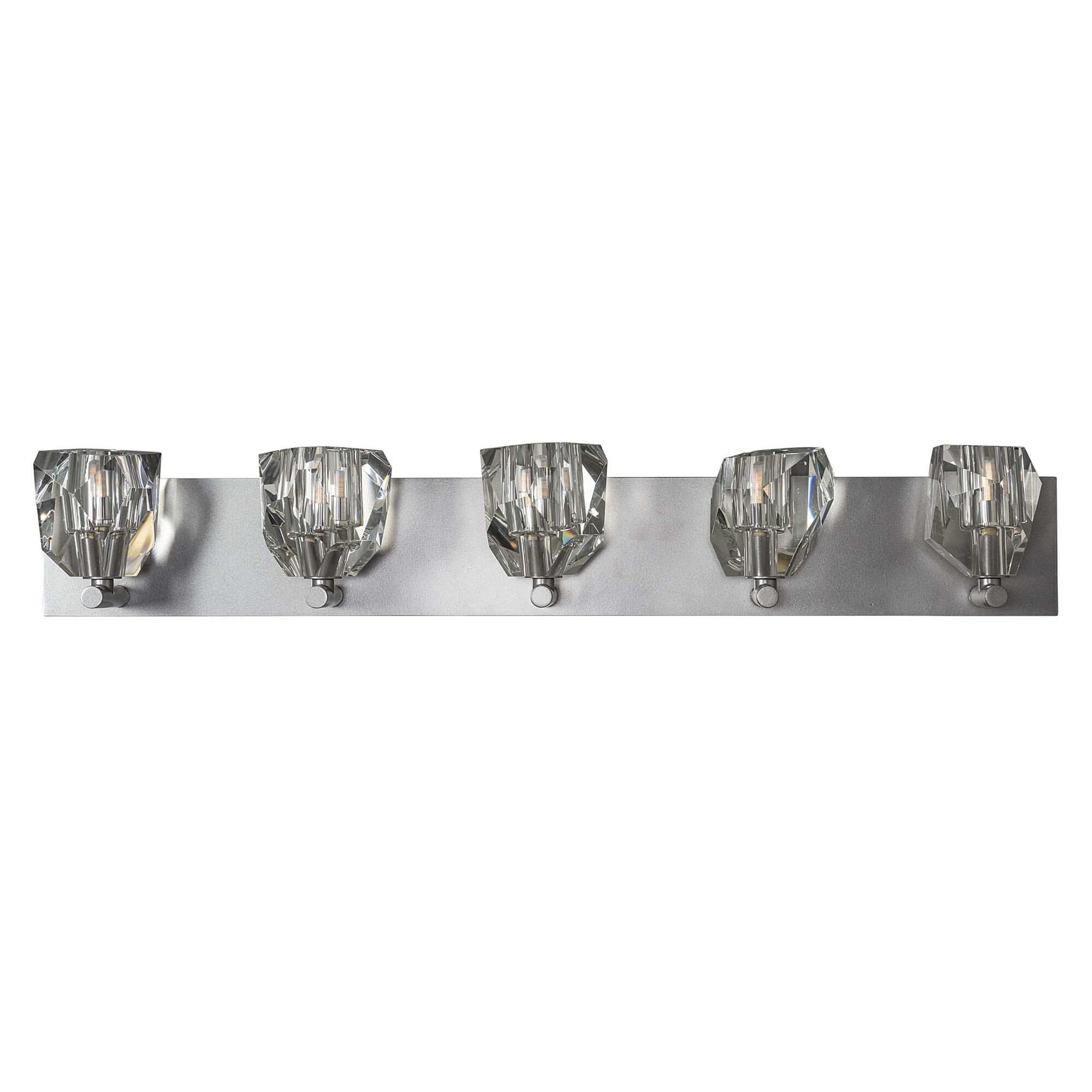 Shown in Vintage Platinum finish and Crystal (Cr) accent
