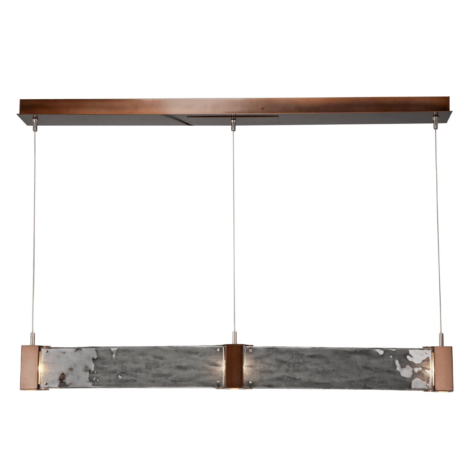 Parallel 48 Inch 7 Light LED Linear Suspension Light by Hammerton Studio