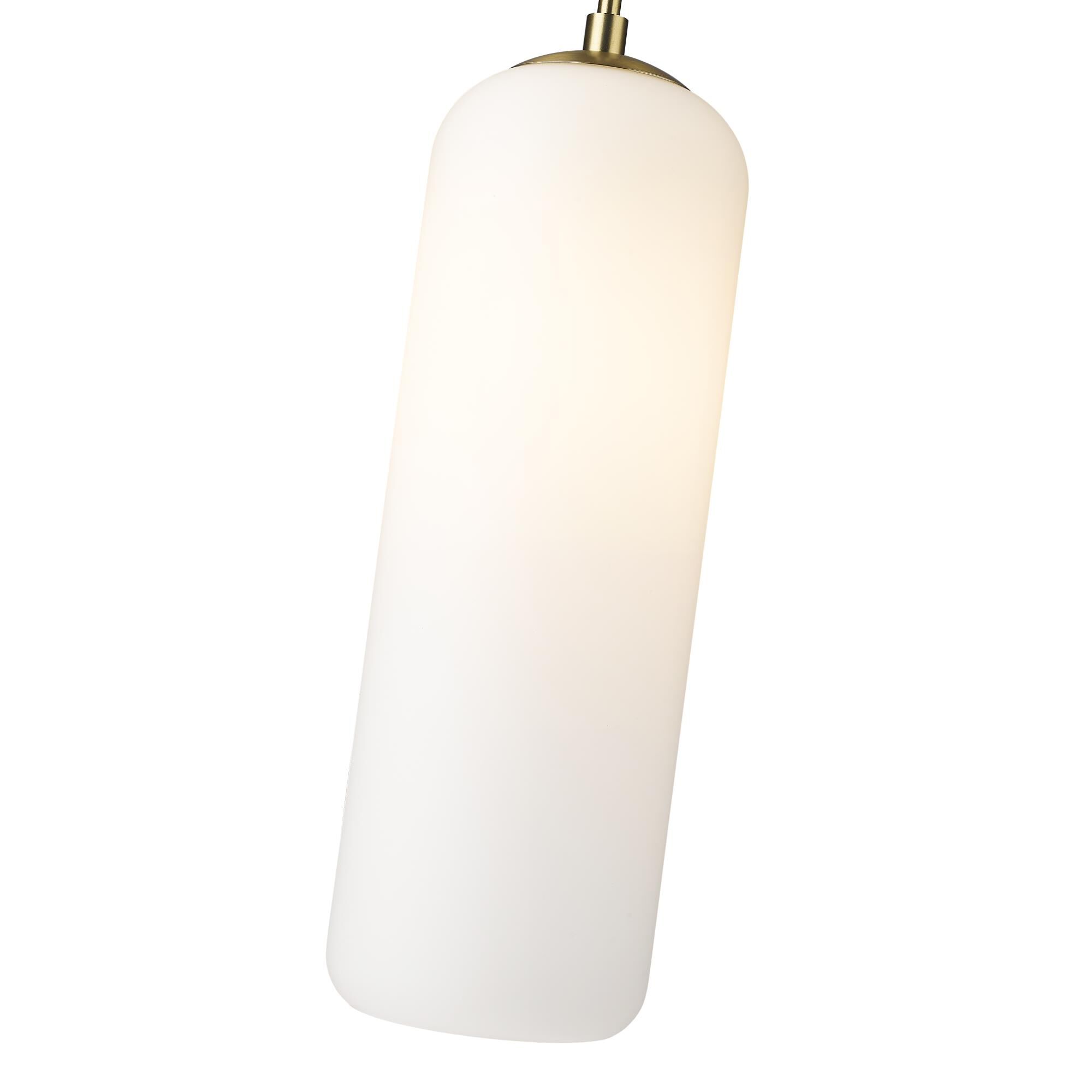 Shown in Heritage Brass finish and Glass shade