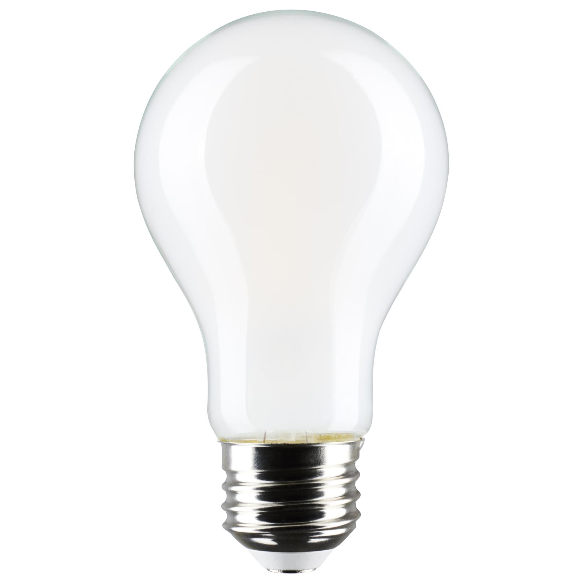 Dimmable 8 Watt 3000K A19 LED Light Bulb by Satco