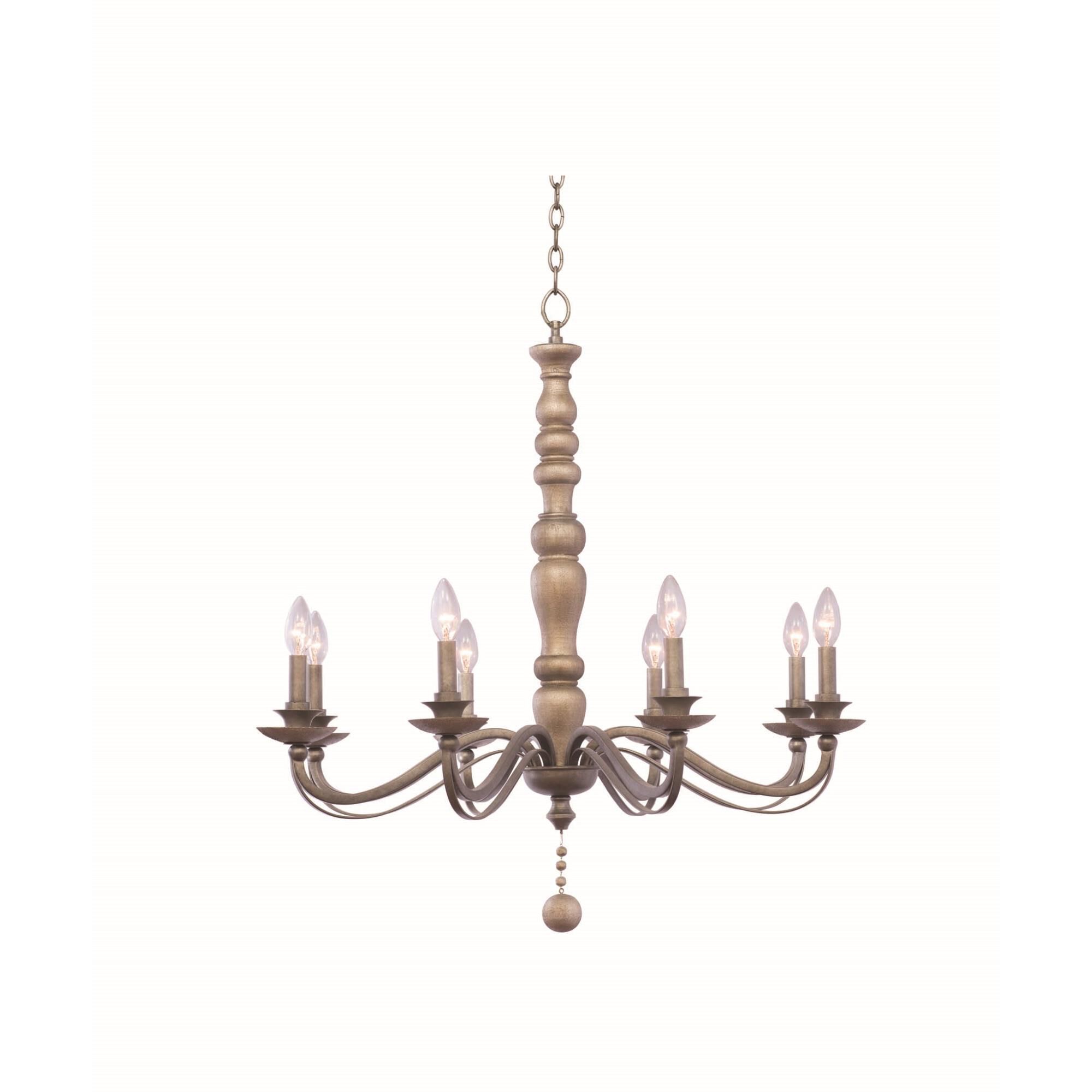 Colony 32 Inch 8 Light Chandelier by Kalco Lighting