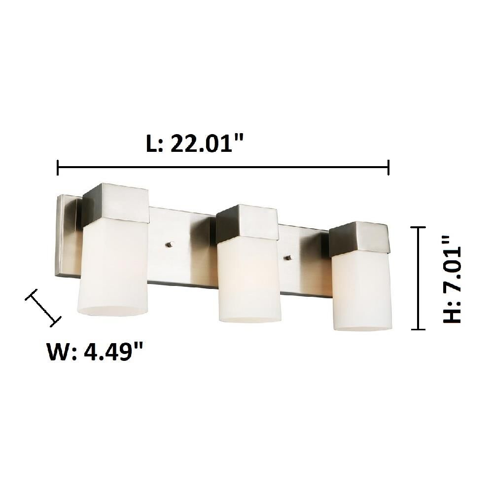 Eglo Ciara Springs 22 Inch 3 Light Bath Vanity Light by Eglo Lighting