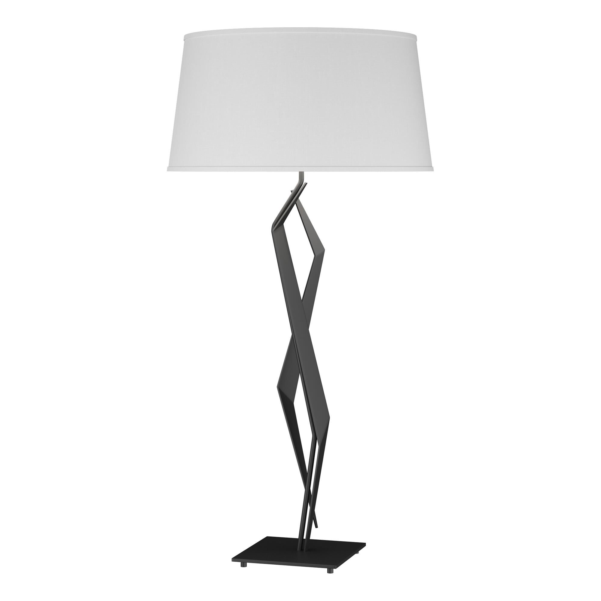Shown in Black finish and Flax shade