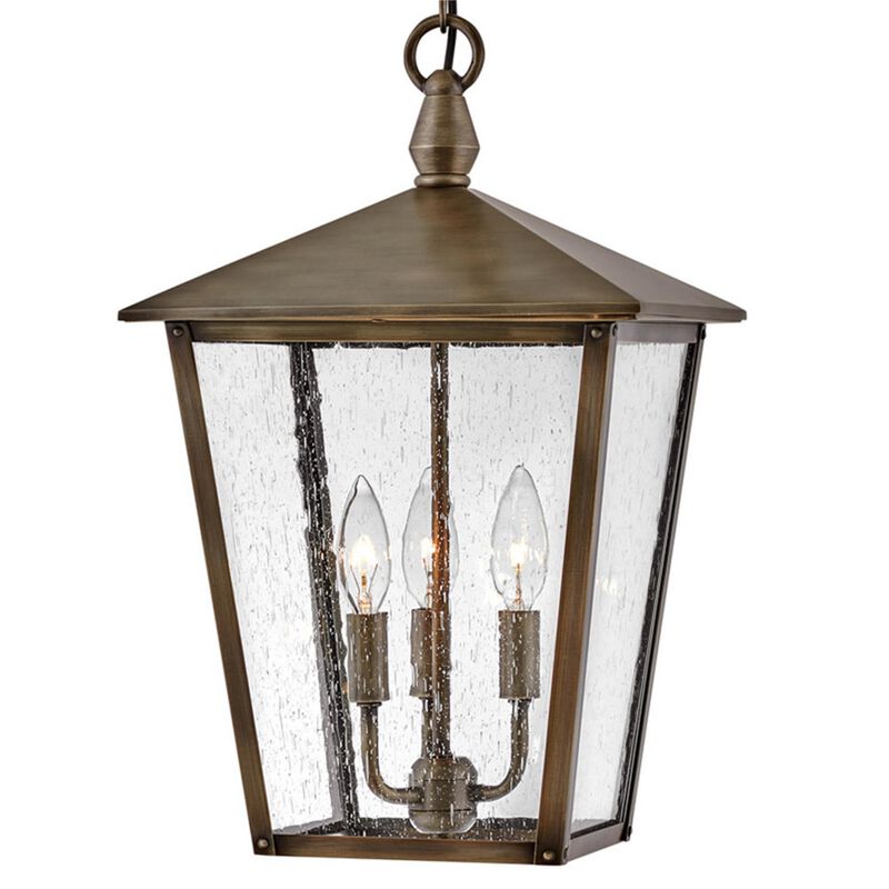 Huntersfield Small Outdoor Hanging Lantern by Hinkley