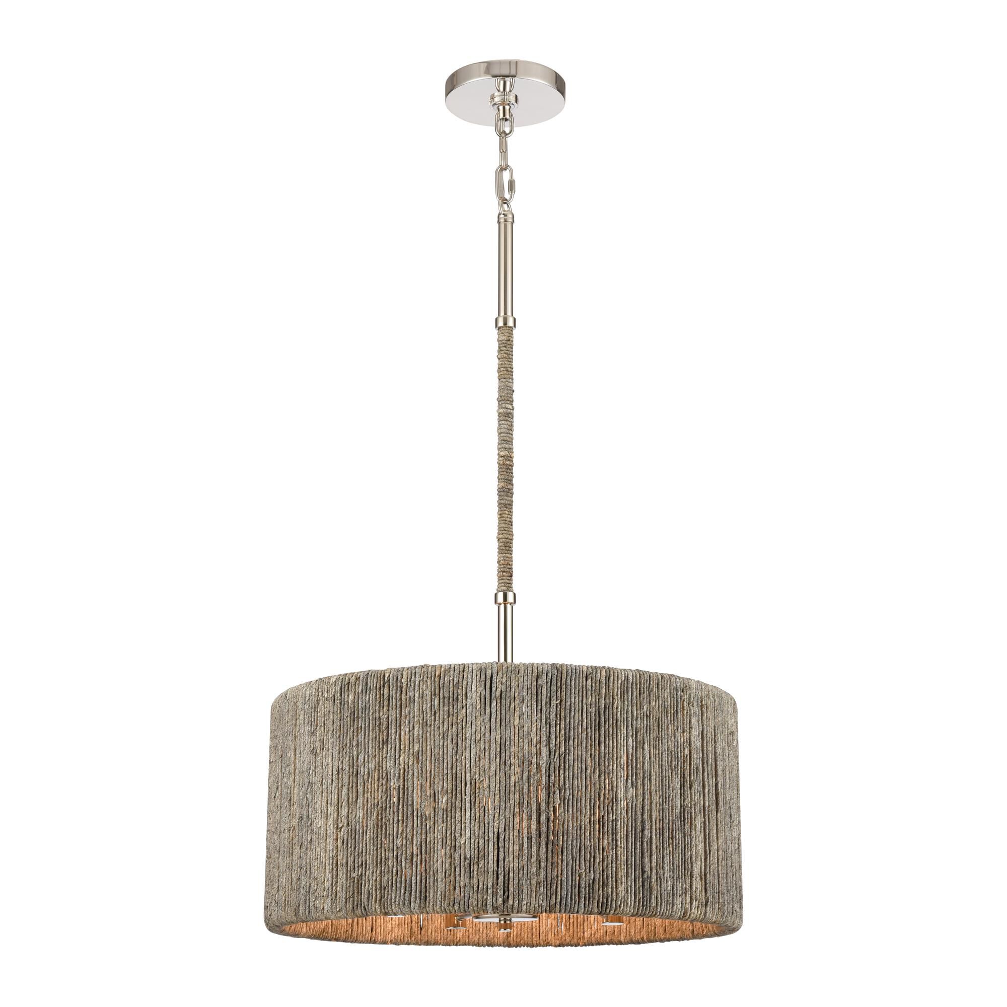Abaca 18 Inch Mini Chandelier by ELK Home