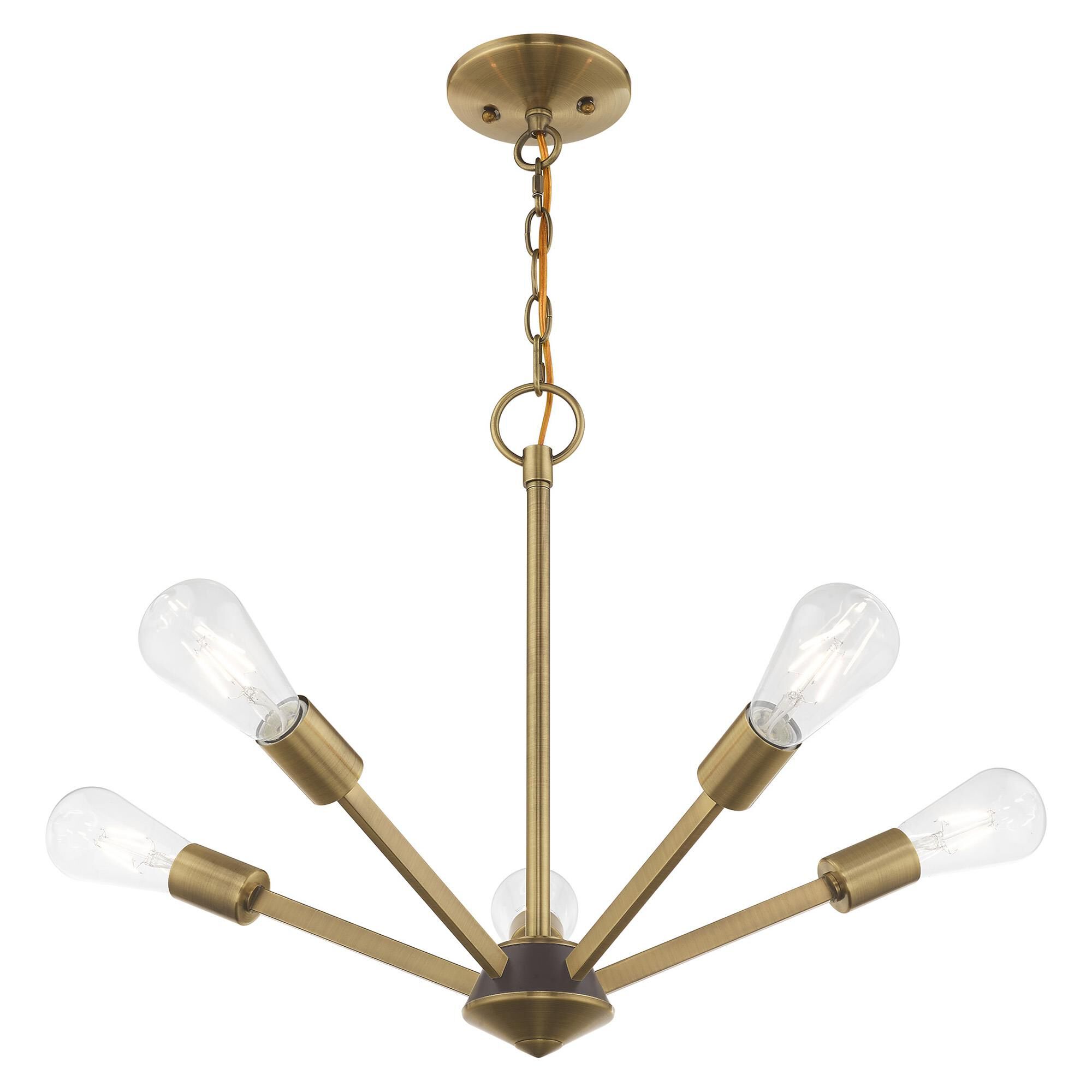 Shown in Antique Brass finish