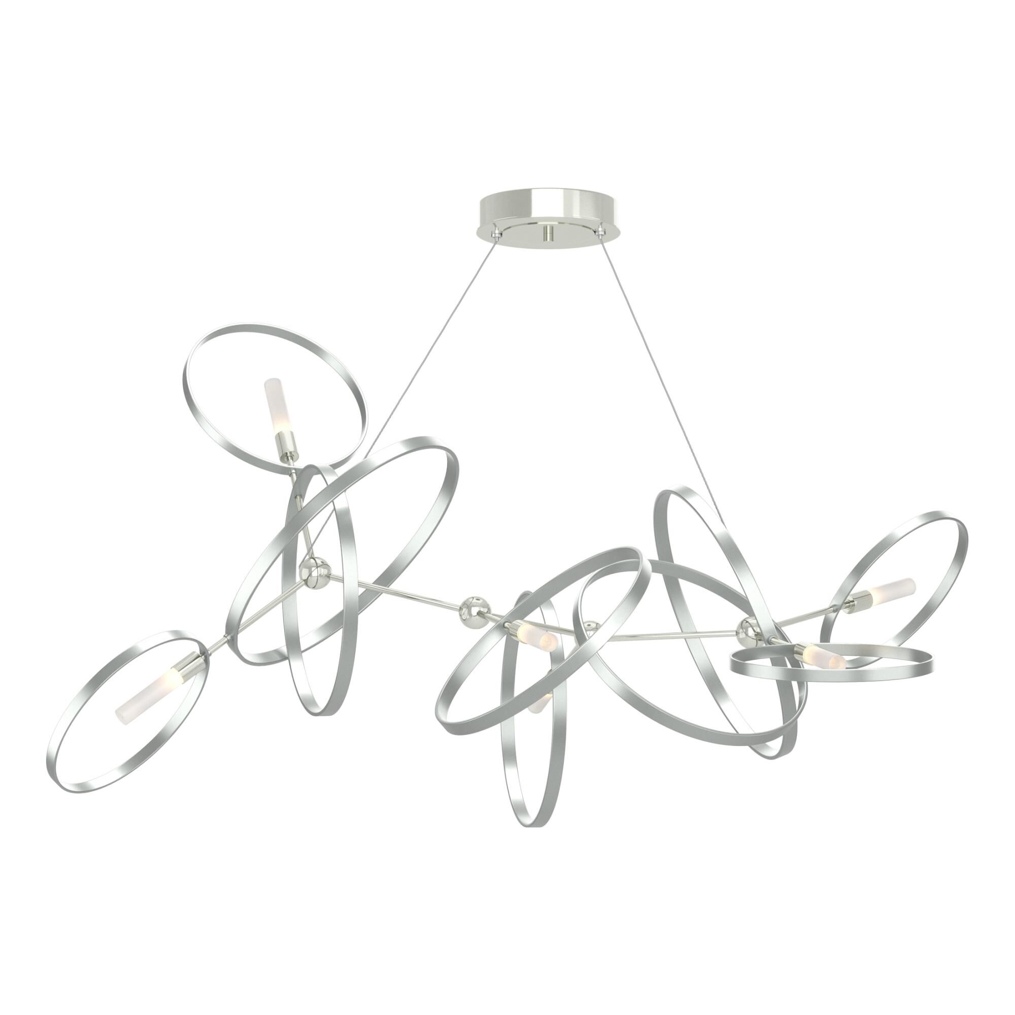 Celesse 59 Inch 6 Light Linear Suspension Light by Hubbardton Forge