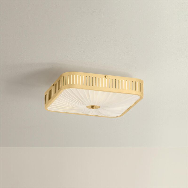 Augusta Hoffman Henri 15 Inch Semi Flush Mount by Hudson Valley Lighting