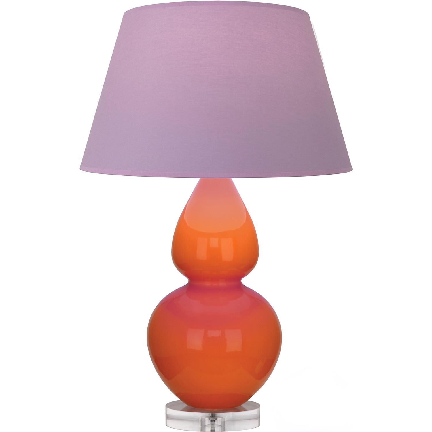 Double Gourd 31 Inch Table Lamp by Robert Abbey