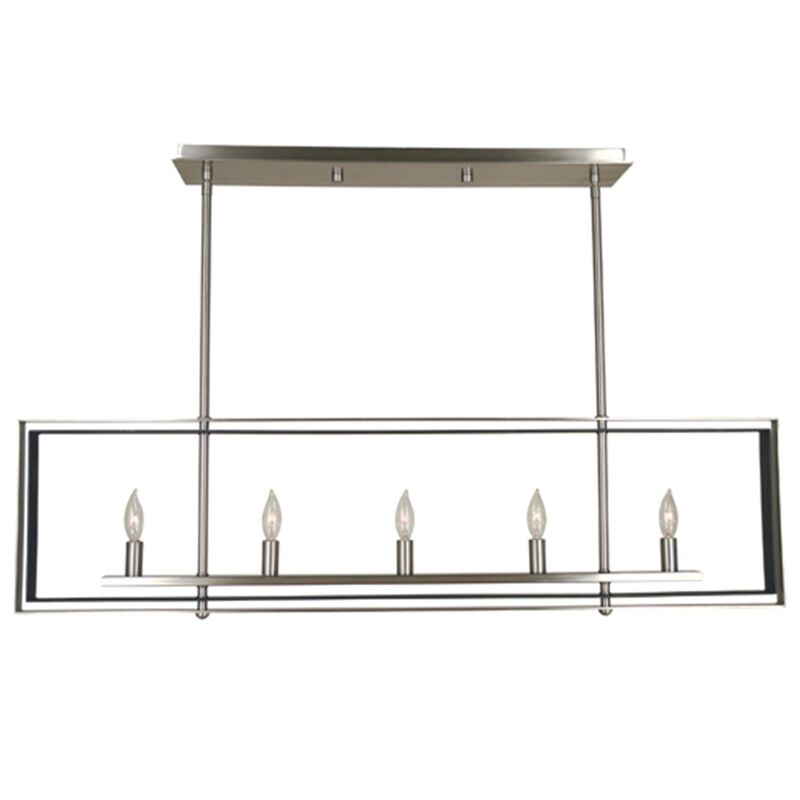 Symmetry Small Linear Chandelier by Framburg