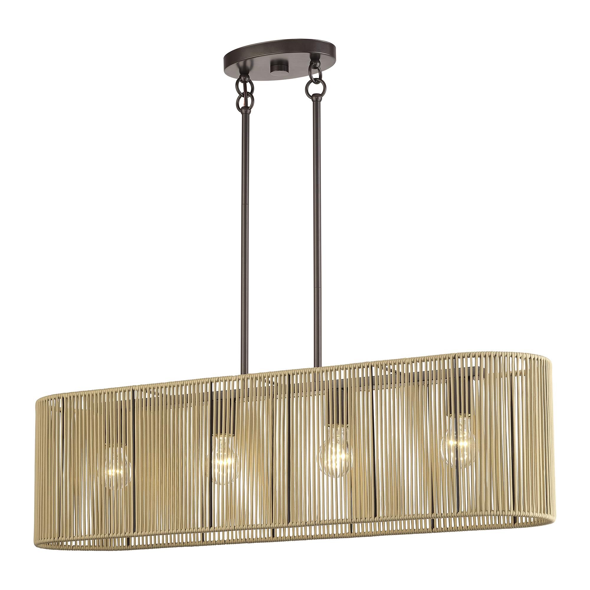 Goldiemesh 36 Inch Linear Suspension Light by Livex Lighting