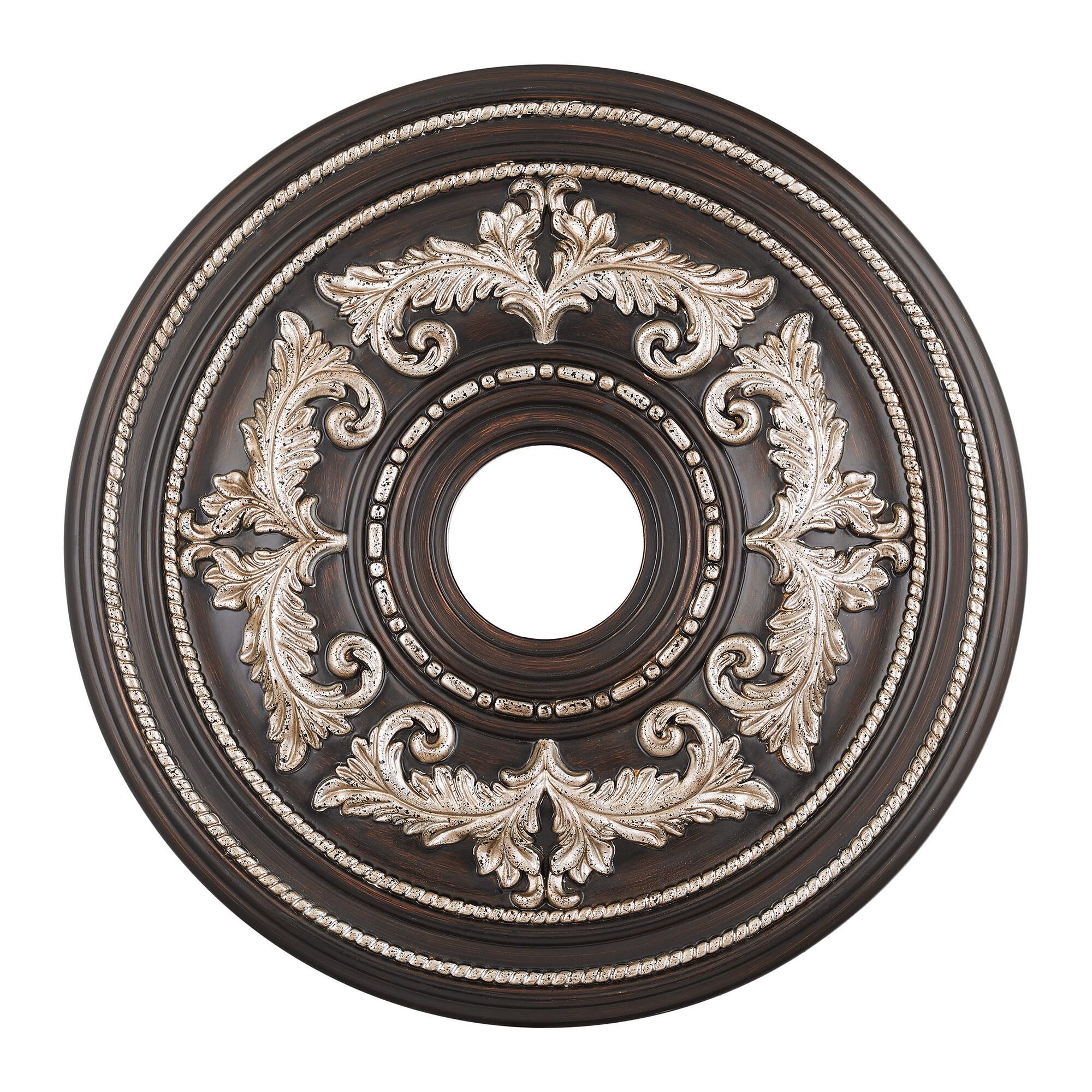 Shown in Hand Rubbed Bronze-Antique Silver Accents finish