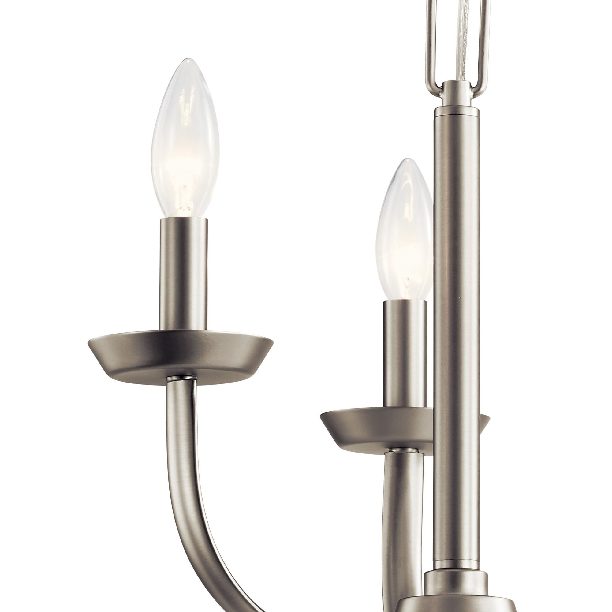 Shown in Brushed Nickel finish