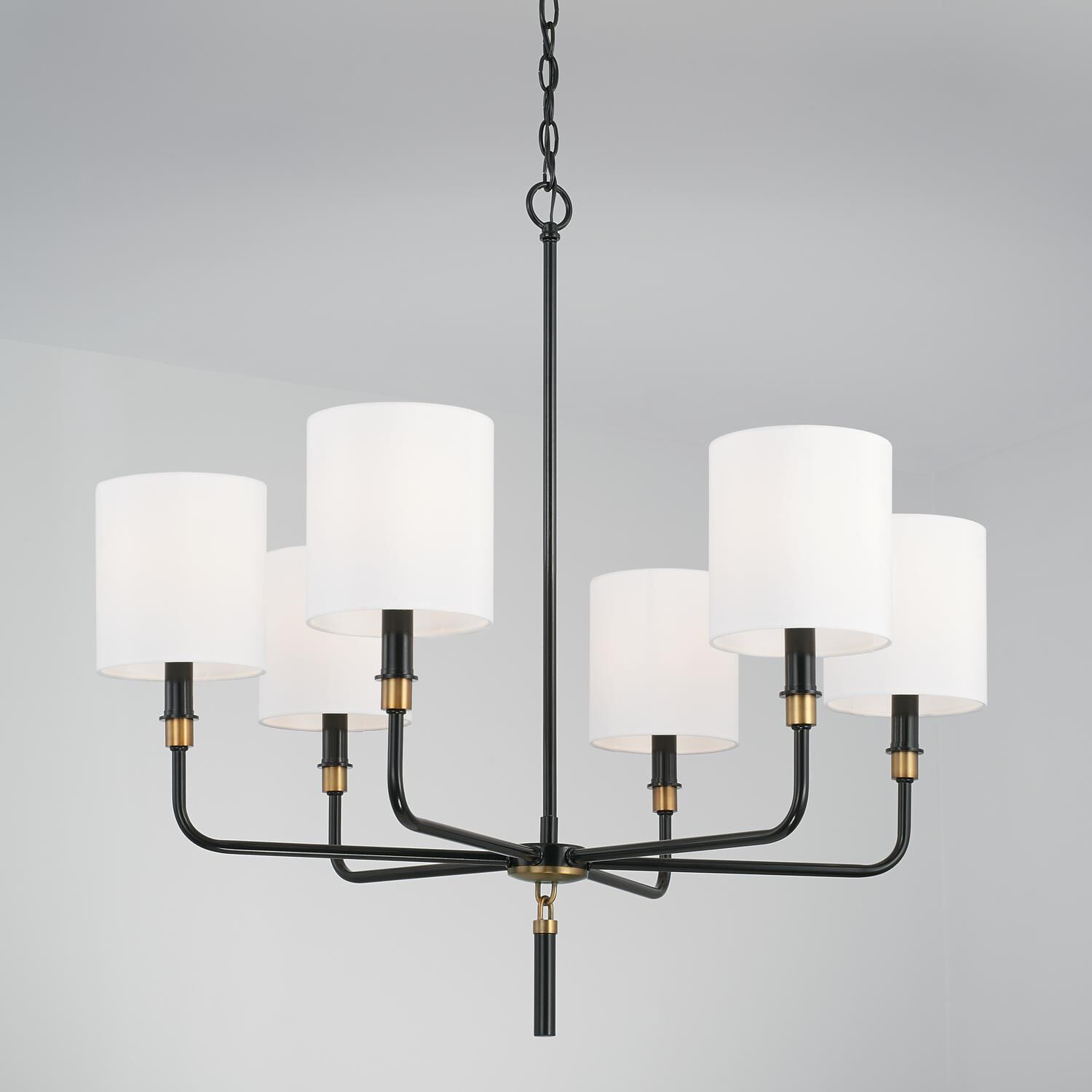 Beckham 32 Inch 6 Light Chandelier by Capital Lighting Fixture Company
