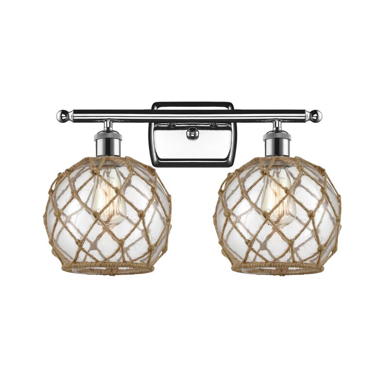 Bruno Marashlian Farmhouse Rope 18 Inch Bath Vanity Light by Innovations Lighting