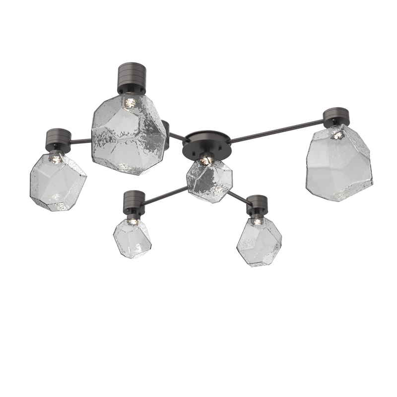 Levi Wilson Gem 38 Inch Semi Flush Mount by Hammerton Studio
