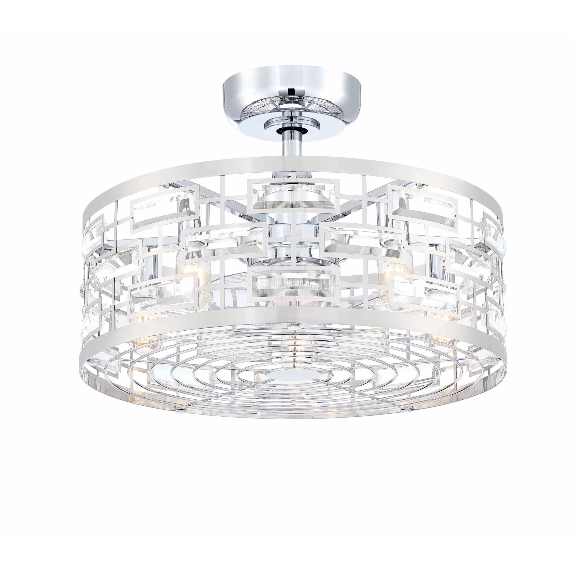 Klout 21 Inch Chandelier Ceiling Fan by Fanimation