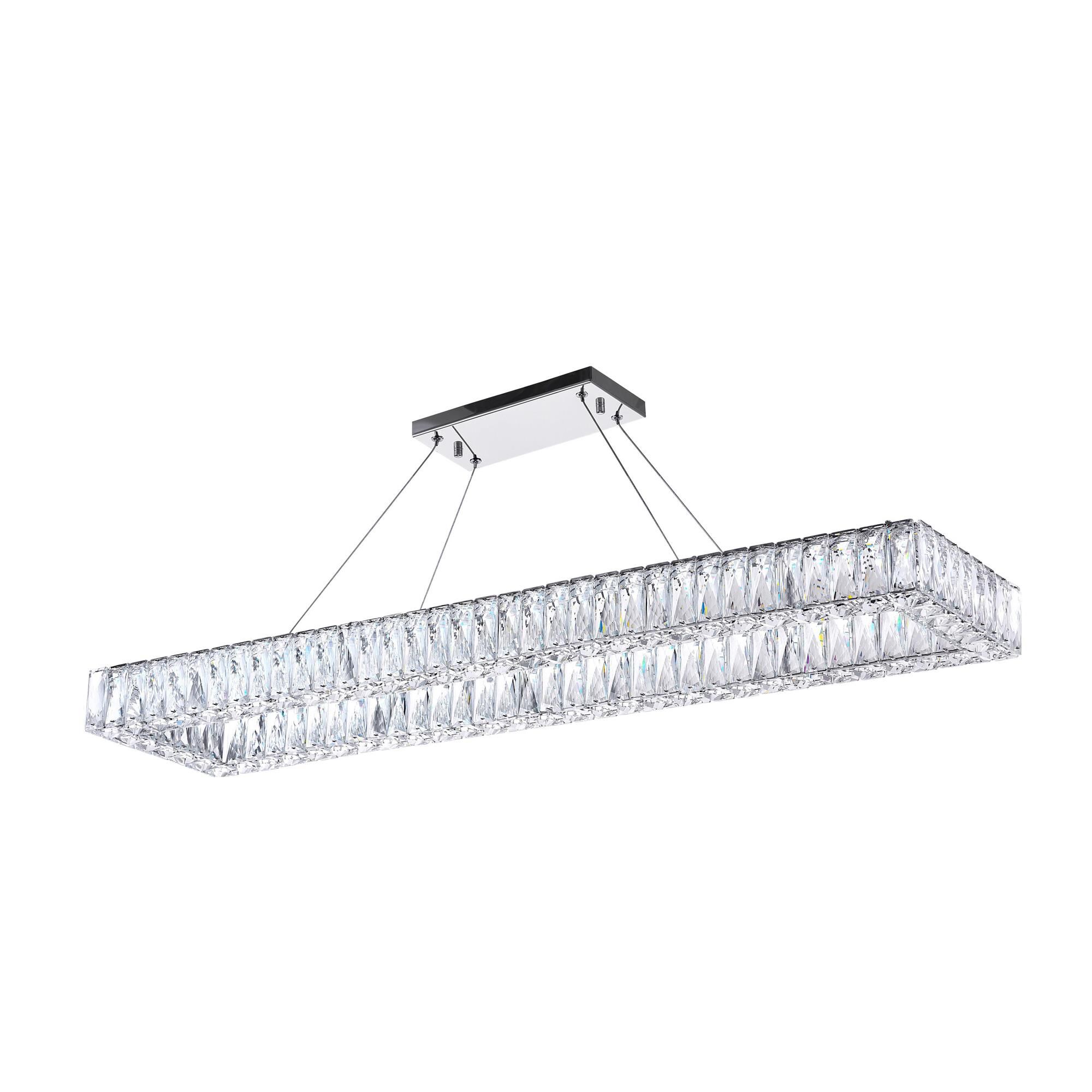 CWI Lighting Felicity 44 Inch LED Linear Suspension Light