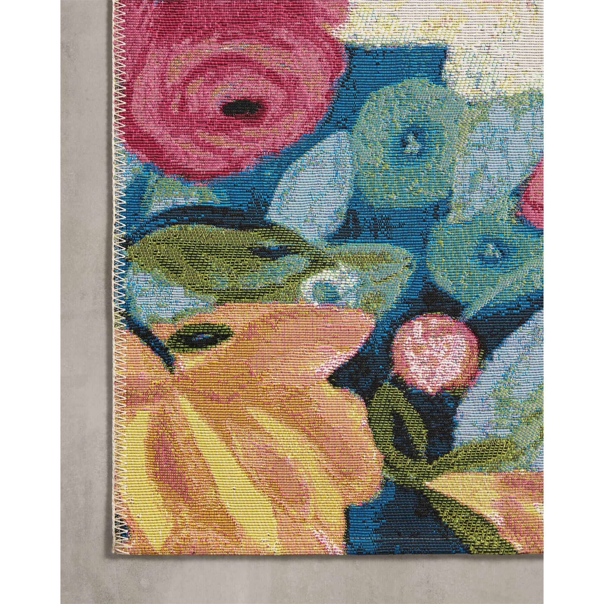 Botanical Power Woven Area Rug,