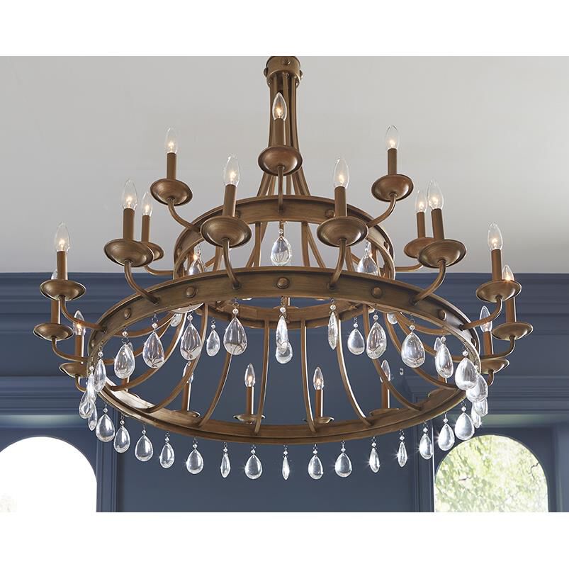 Krista 48 Inch 24 Light Chandelier by Acclaim Lighting