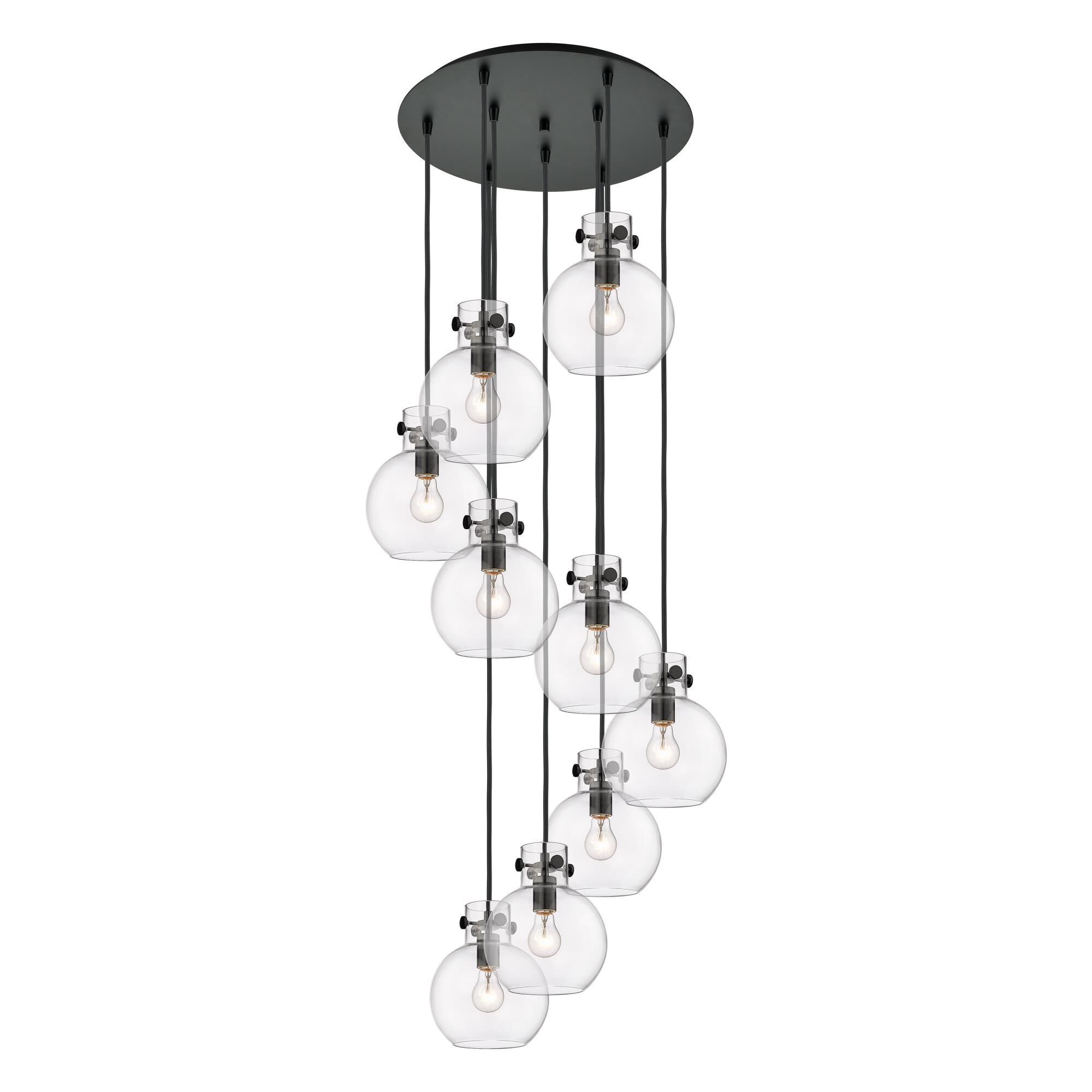 Bruno Marashlian Newton Sphere 22 Inch 9 Light Multi Light Pendant by Innovations Lighting