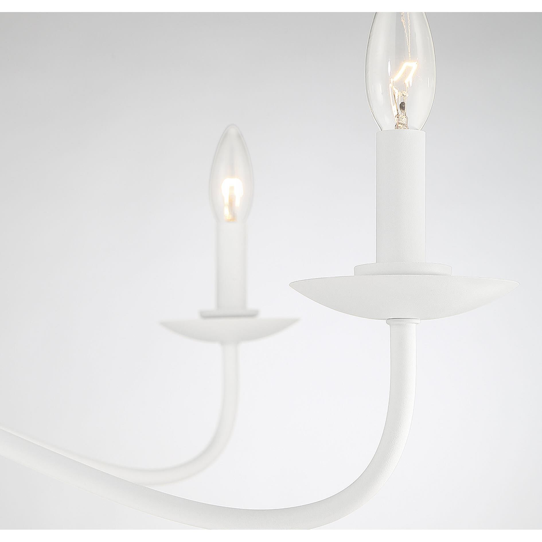 42 Inch 5 Light LED Chandelier by Meridian Lighting