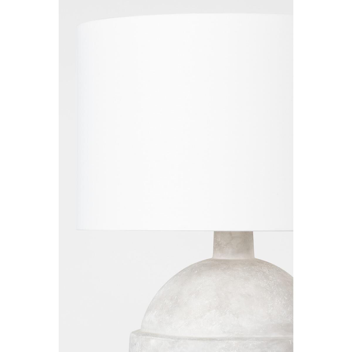 Shown in Ceramic Weathered Grey finish and Off White shade