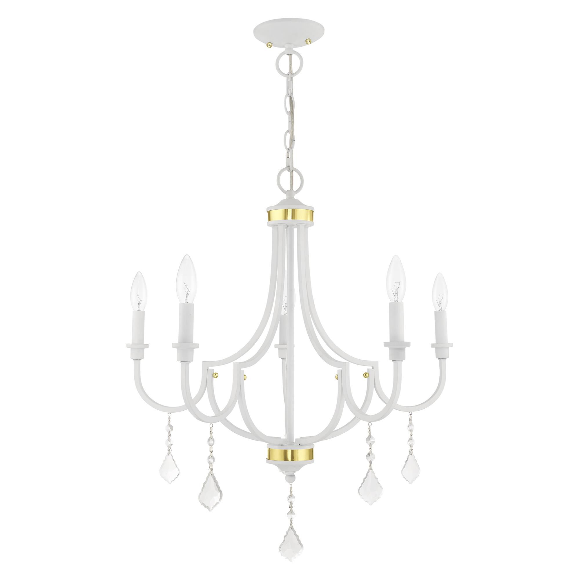 Glendale 5 Light Chandelier by Livex Lighting