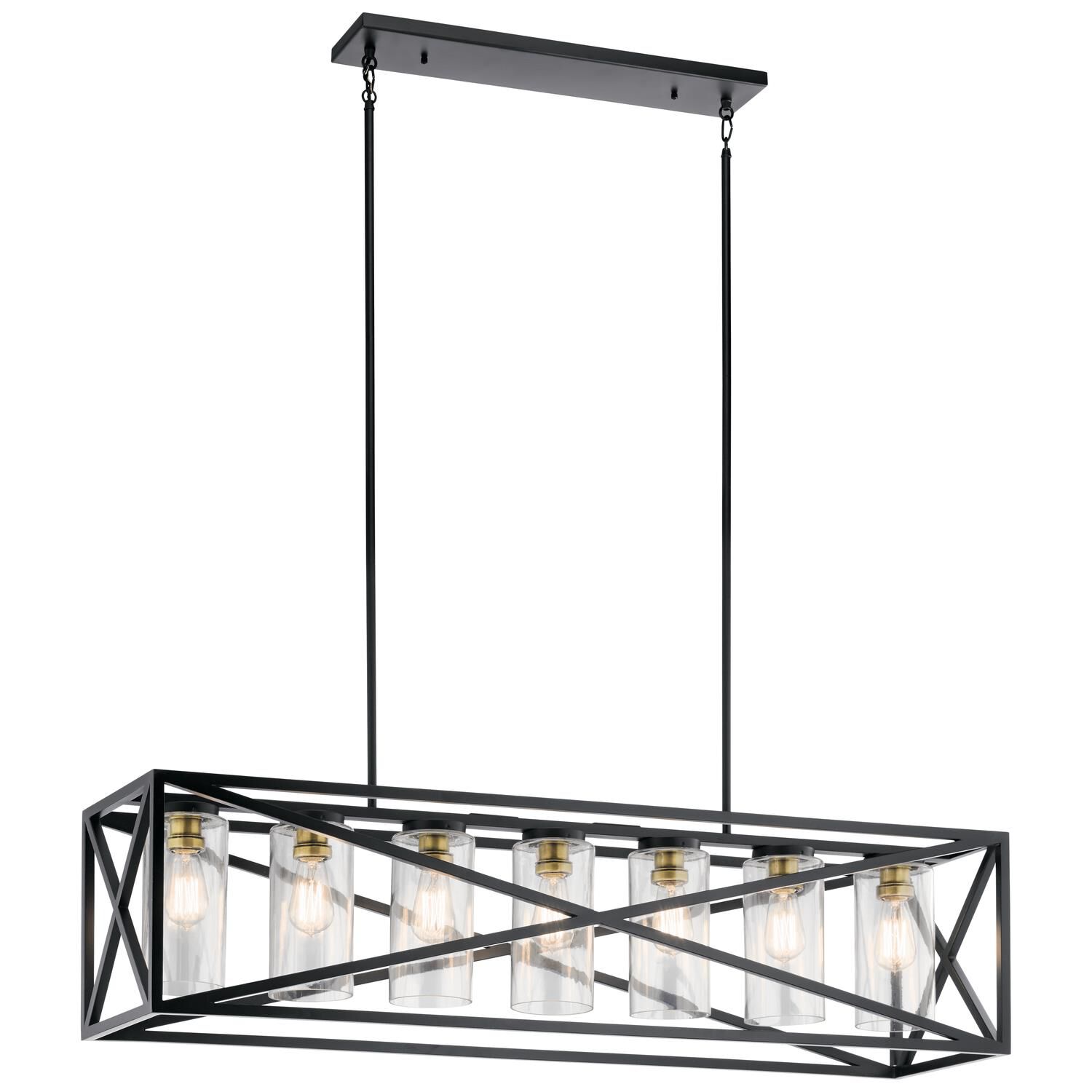 Moorgate 48 Inch 7 Light Linear Suspension Light by Kichler Lighting