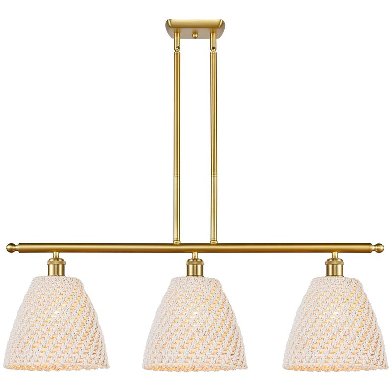 Bruno Marashlian Bristol Natural 36 Inch Linear Suspension Light by Innovations Lighting