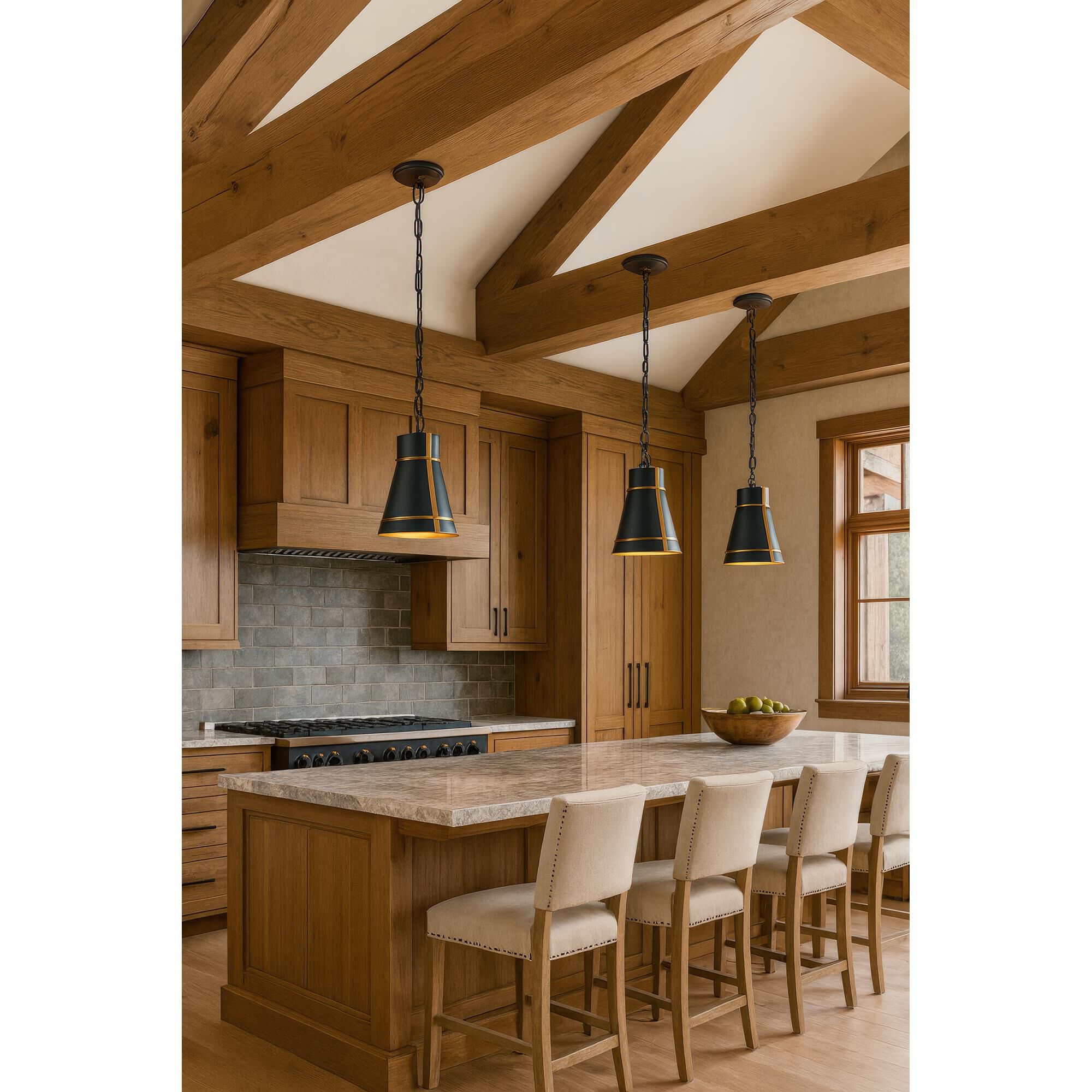 Ciana Lighting Brasserie 13 Inch Large Pendant by Varaluz