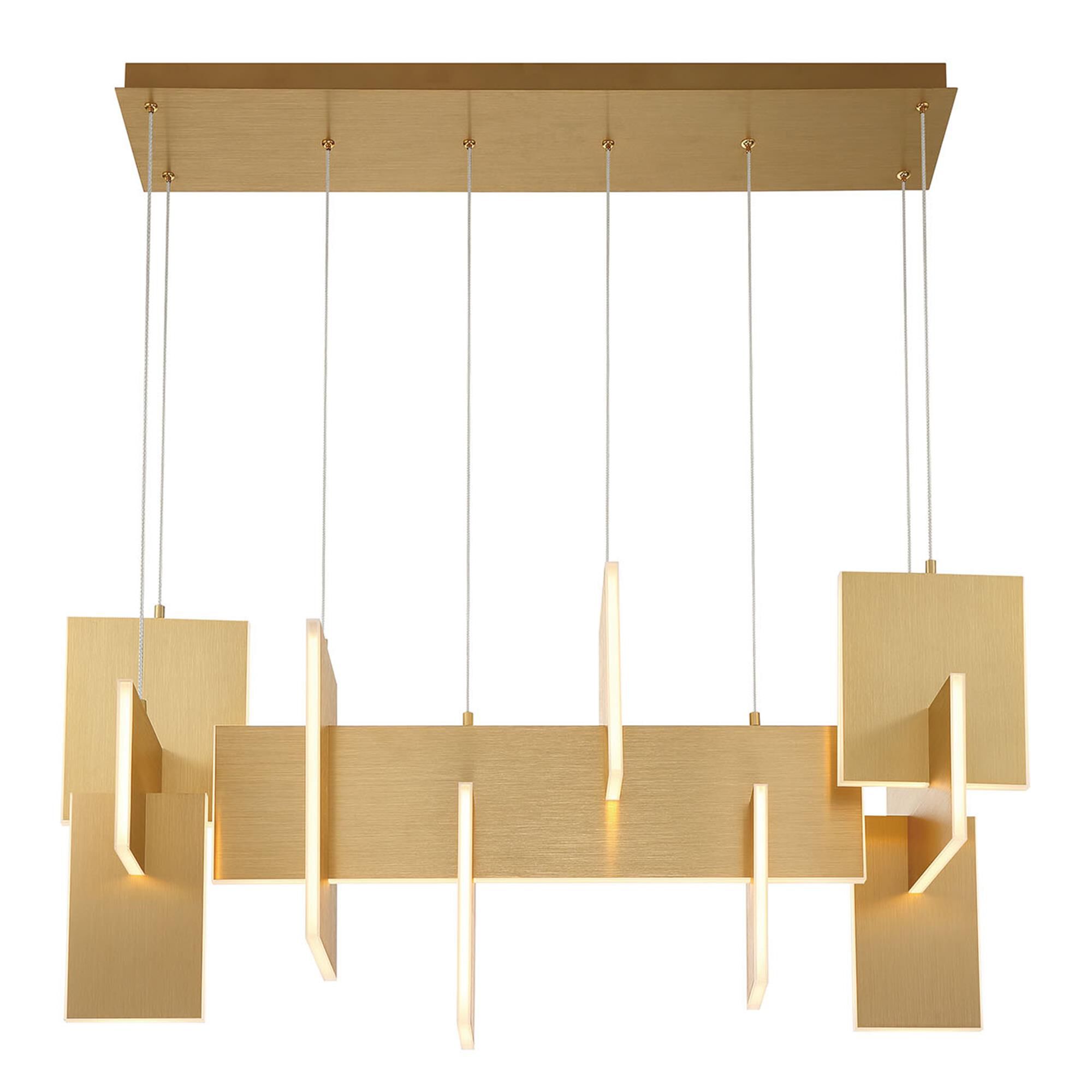 Coburg 42 Inch Linear Chandelier,