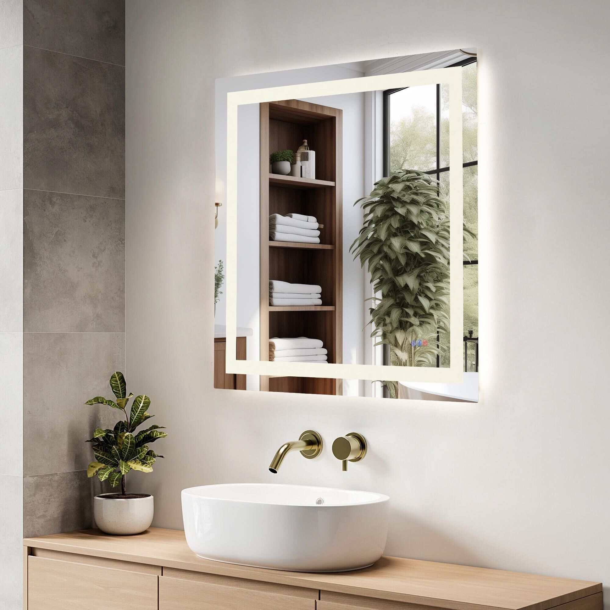 Shown in White finish