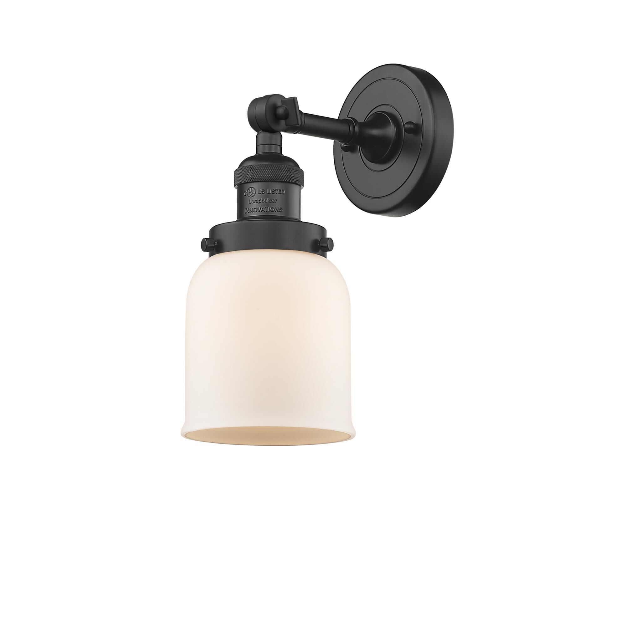 Shown in Matte Black finish and Frosted glass