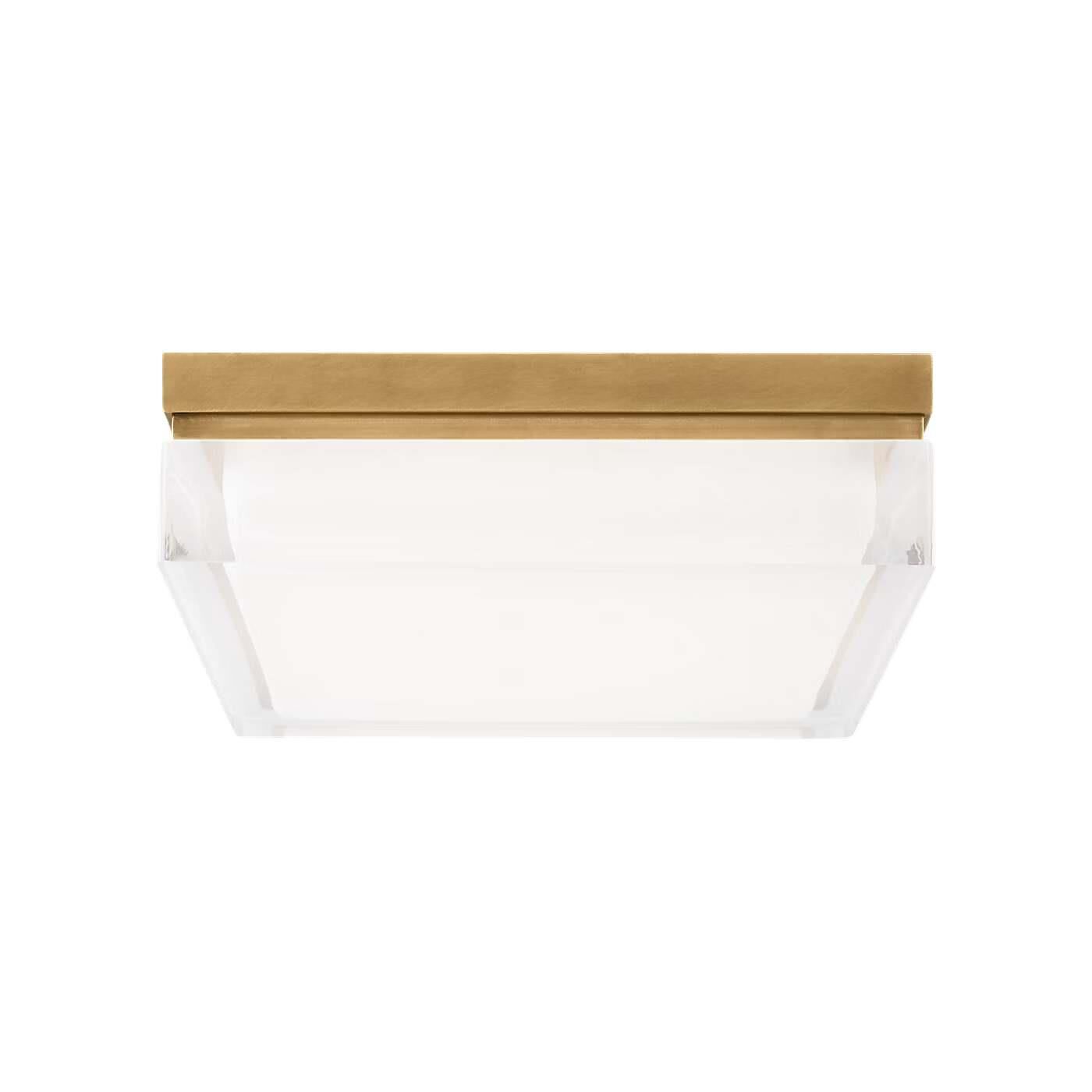 Boxie 9 Inch 1 Light LED Flush Mount by Visual Comfort Modern Collection